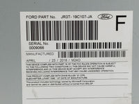 2018 Ford Mustang Radio AM FM Cd Player Receiver Replacement P/N:JR3T-19C107-JA Fits OEM Used Auto Parts - Oemusedautoparts1