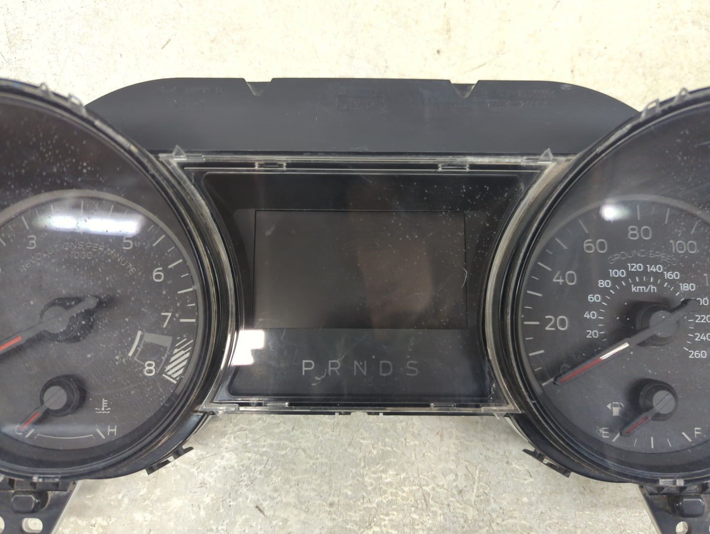 2018 Ford Mustang Instrument Cluster Speedometer Gauges P/N:JR3T-10849-RF Fits OEM Used Auto Parts - Oemusedautoparts1.com