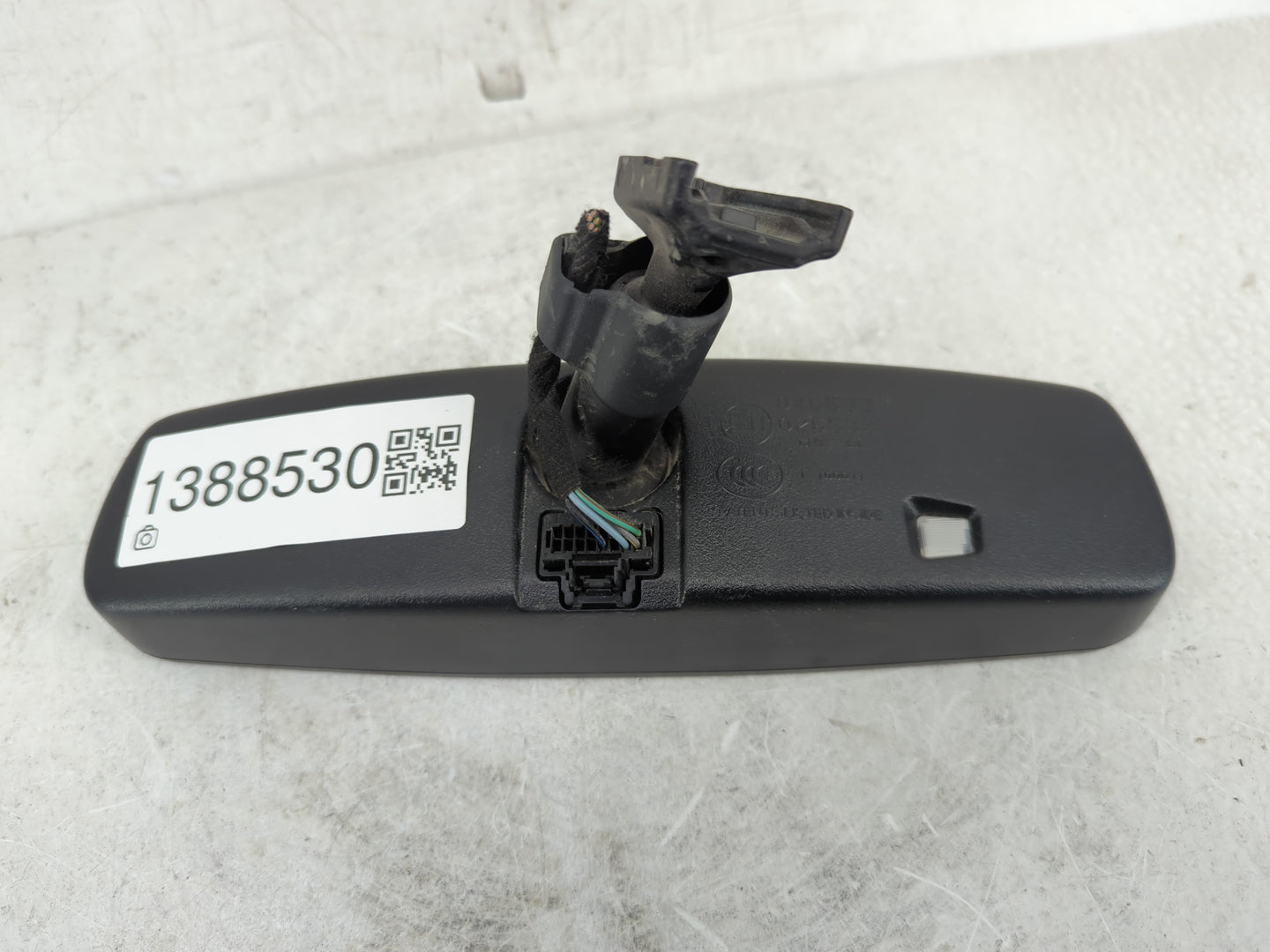 2015-2022 Ford Mustang Interior Rear View Mirror Replacement OEM Fits Fits 2015 2016 2017 2018 2019 2020 2021 2022 OEM Used 