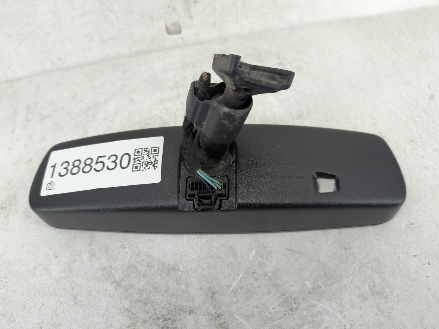 2015-2022 Ford Mustang Interior Rear View Mirror Replacement OEM Fits Fits 2015 2016 2017 2018 2019 2020 2021 2022 OEM Used 