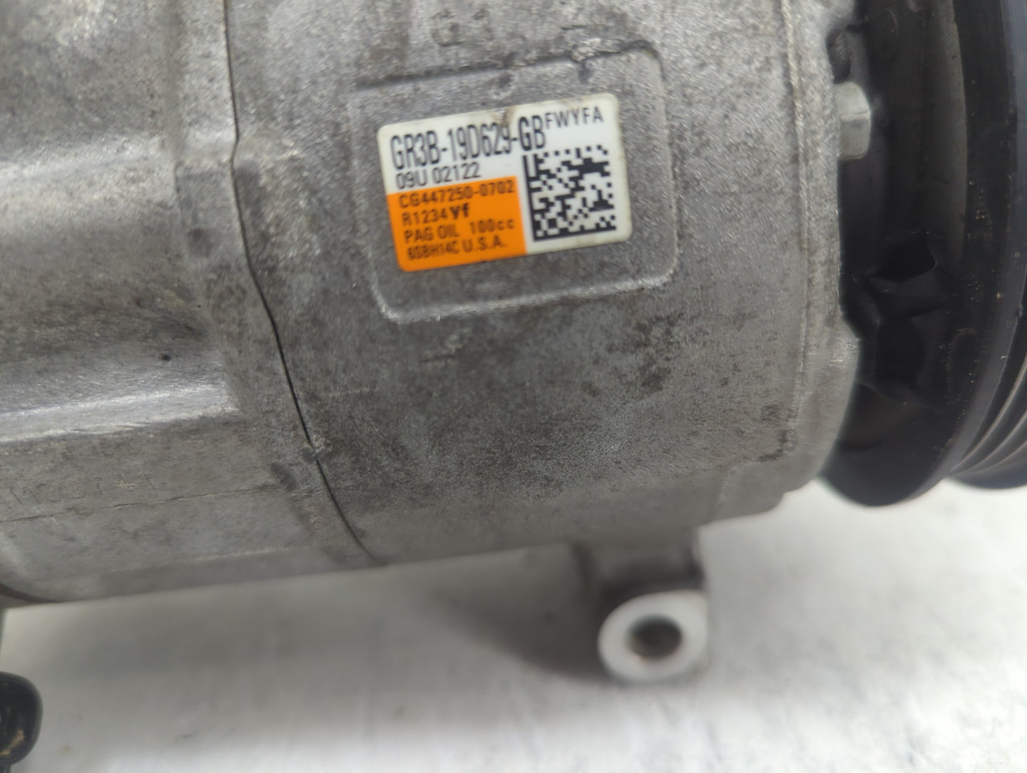 2015-2022 Ford Mustang Air Conditioning A/c Ac Compressor Oem - Oemusedautoparts1.com
