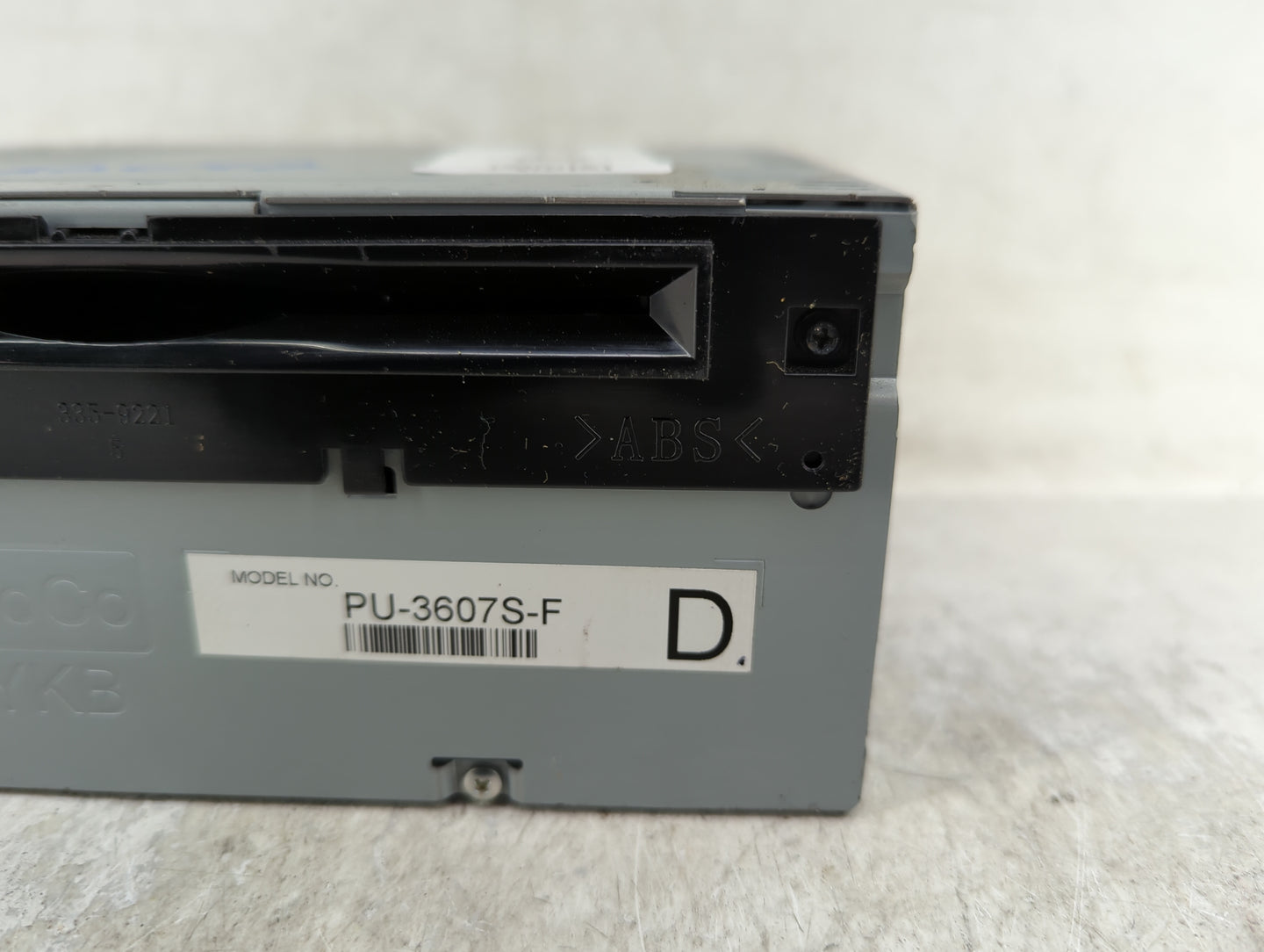 2018 Ford Mustang Radio AM FM Cd Player Receiver Replacement Fits OEM Used Auto Parts - Oemusedautoparts1.com
