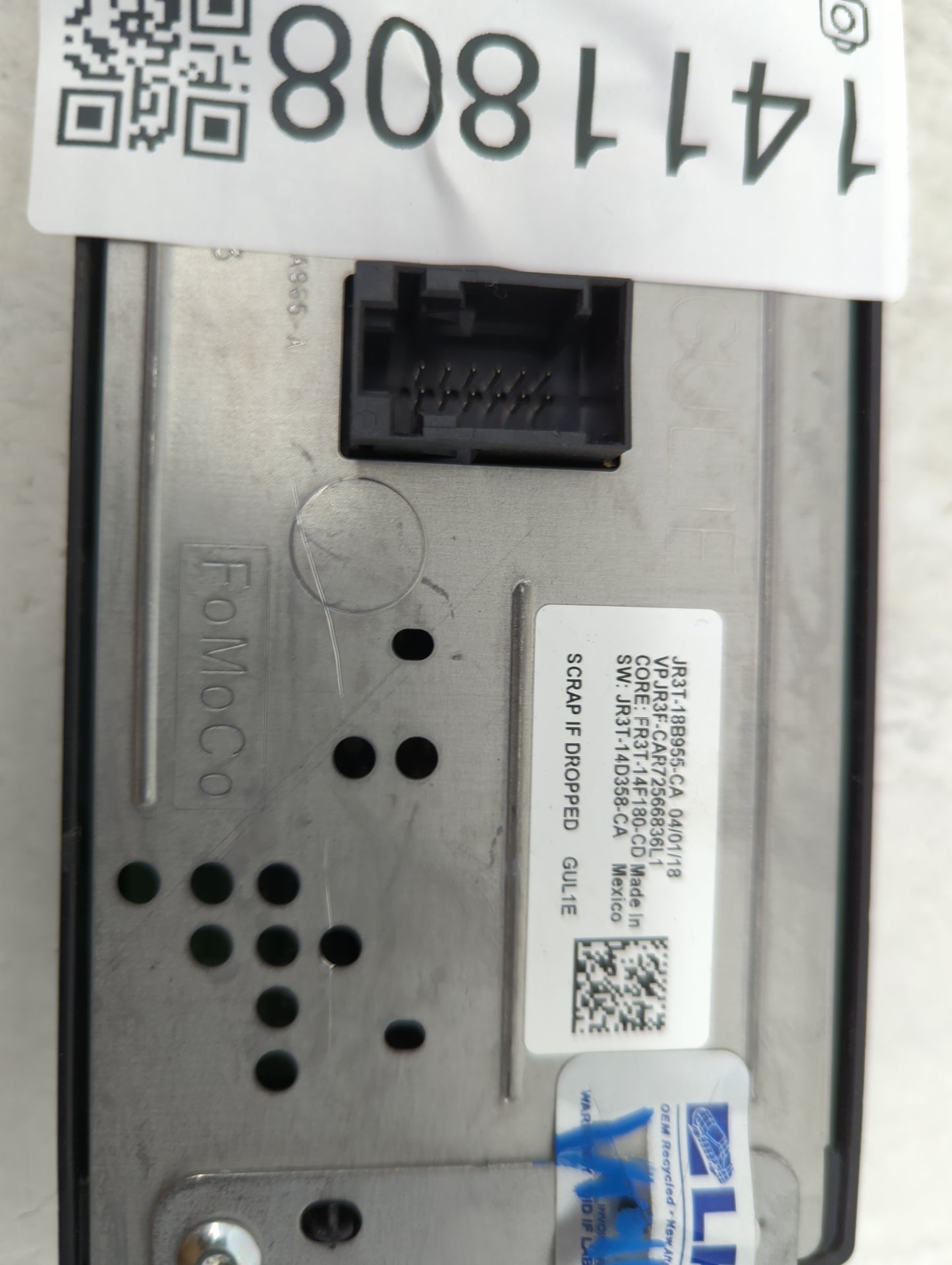 2018-2018 Ford Mustang Information Display Screen - Oemusedautoparts1.com
