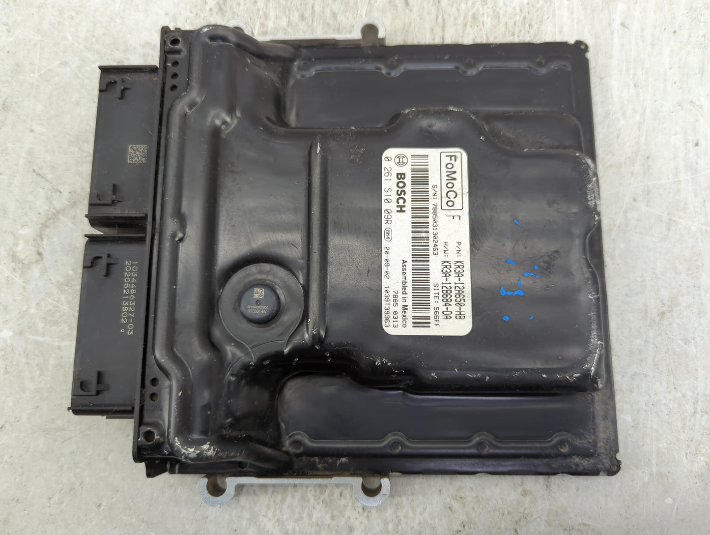 2018 Ford Mustang PCM Engine Control Computer ECU ECM PCU OEM P/N:KR3A-12A650-HB Fits OEM Used Auto Parts - Oemusedautoparts