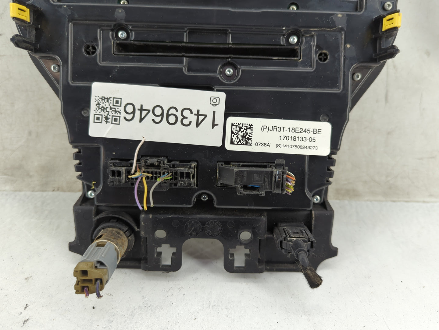 2018 Ford Mustang Climate Control Module Temperature AC/Heater Replacement P/N:JR3T-18E245-BE Fits OEM Used Auto Parts - Oem
