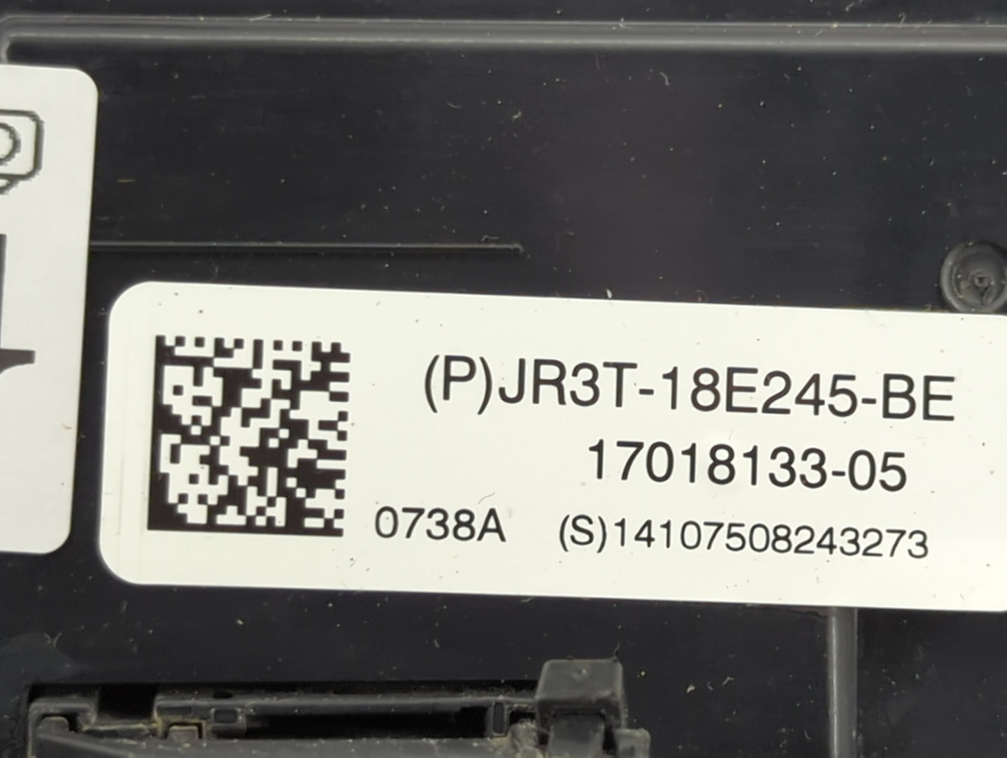 2018 Ford Mustang Climate Control Module Temperature AC/Heater Replacement P/N:JR3T-18E245-BE Fits OEM Used Auto Parts - Oem