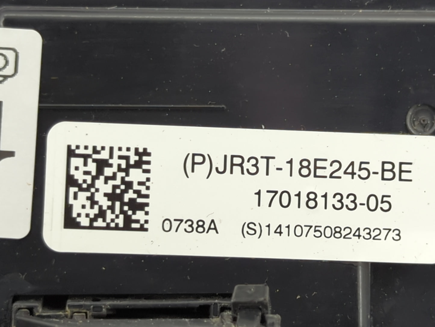 2018 Ford Mustang Climate Control Module Temperature AC/Heater Replacement P/N:JR3T-18E245-BE Fits OEM Used Auto Parts - Oem