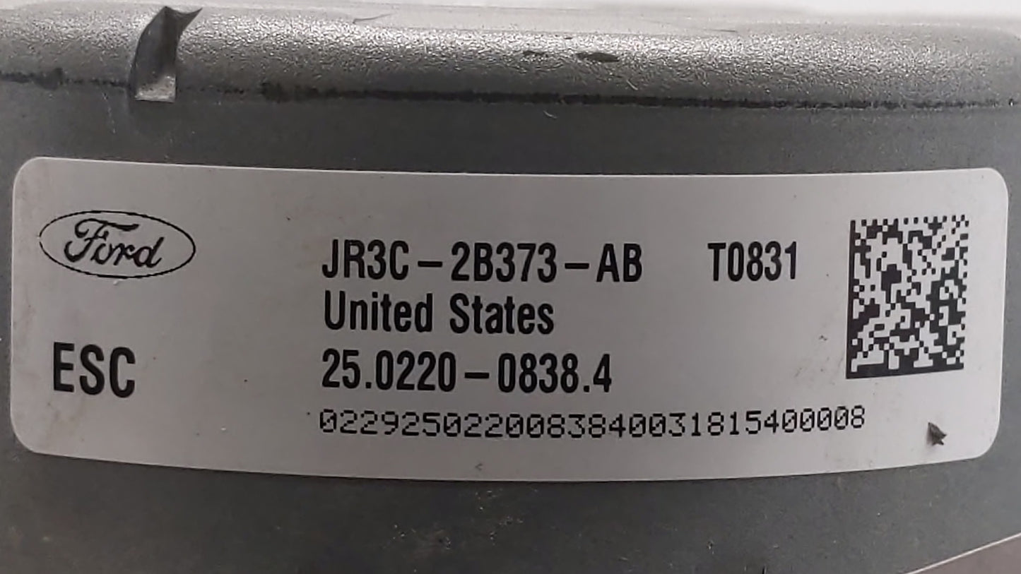 2018 Ford Mustang ABS Pump Control Module Replacement P/N:JR3C-2B373-AB Fits OEM Used Auto Parts - Oemusedautoparts1.com