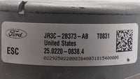 2018 Ford Mustang Anti-Lock Brake ABS Pump Module Actuator OEM P/N:JR3C-2B373-AB Fits OEM Used Auto Parts - Oemusedautoparts