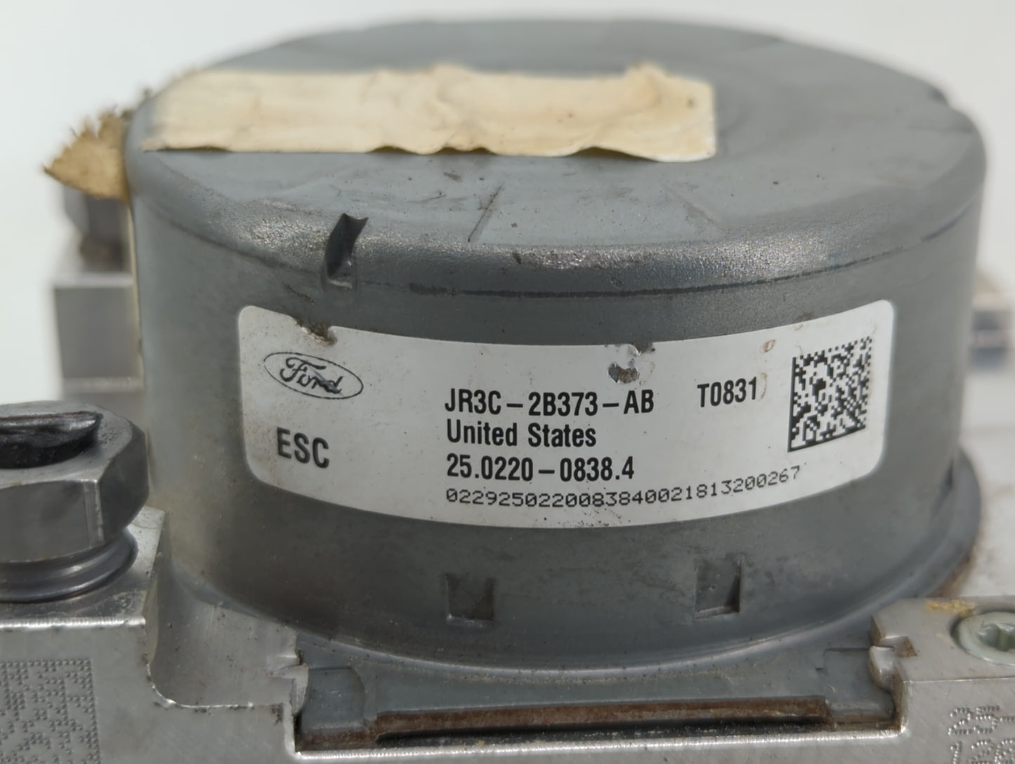 2018 Ford Mustang ABS Pump Control Module Replacement P/N:JR3C-2B373-AB Fits OEM Used Auto Parts - Oemusedautoparts1.com