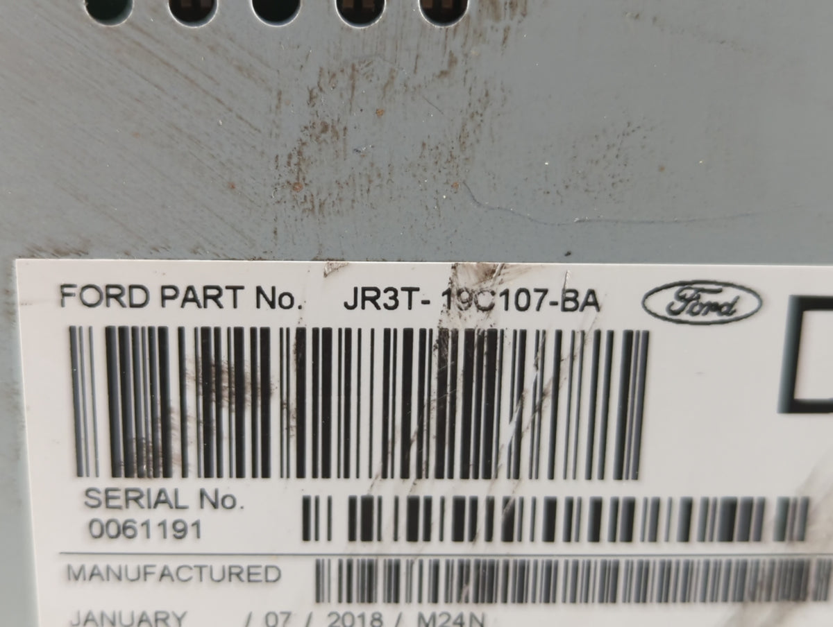2018-2018 Ford Mustang Am Fm Cd Player Radio Receiver 456978 - Oemusedautoparts1.com