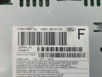 2017-2018 Ford Mustang Radio AM FM Cd Player Receiver Replacement P/N:HR3T-19C107-DC JR3T-19C107-KA Fits Fits 2017 2018 OEM 