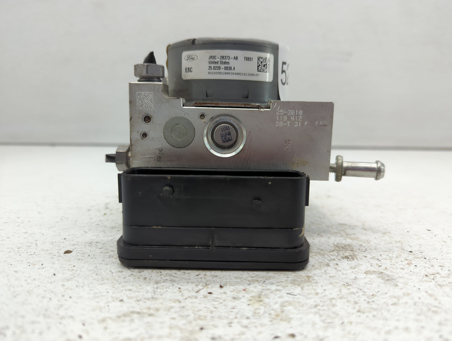 2018 Ford Mustang ABS Pump Control Module Replacement P/N:JR3C-2B373-AB Fits OEM Used Auto Parts - Oemusedautoparts1.com