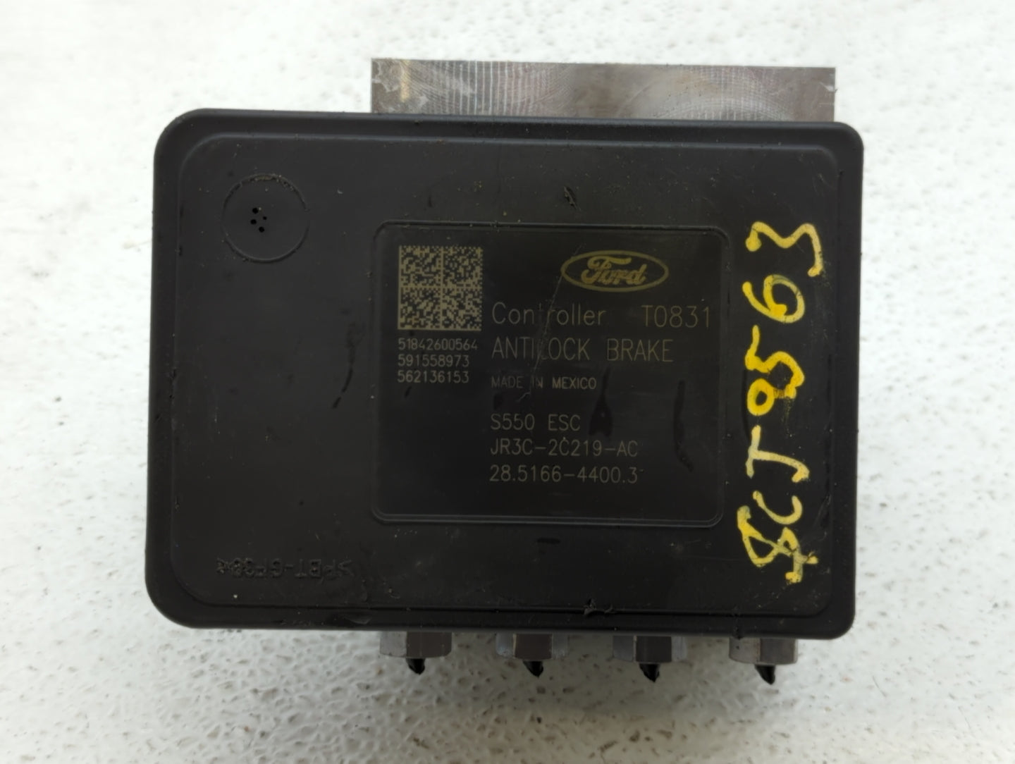 2018 Ford Mustang ABS Pump Control Module Replacement P/N:JR3C-2B373-AB Fits OEM Used Auto Parts - Oemusedautoparts1.com