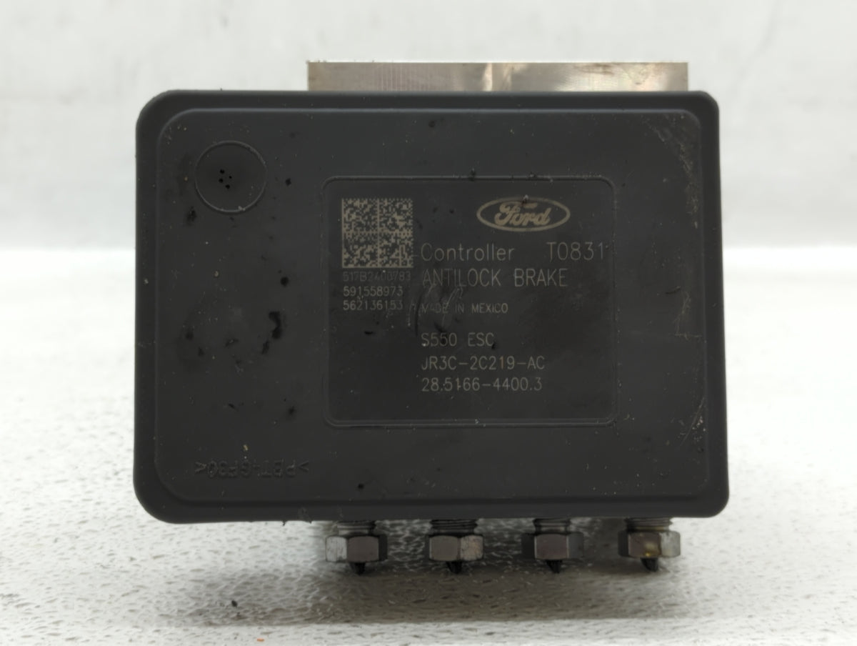 2018 Ford Mustang Anti-Lock Brake ABS Pump Module Actuator OEM P/N:JR3C-2B373-AB Fits OEM Used Auto Parts - Oemusedautoparts