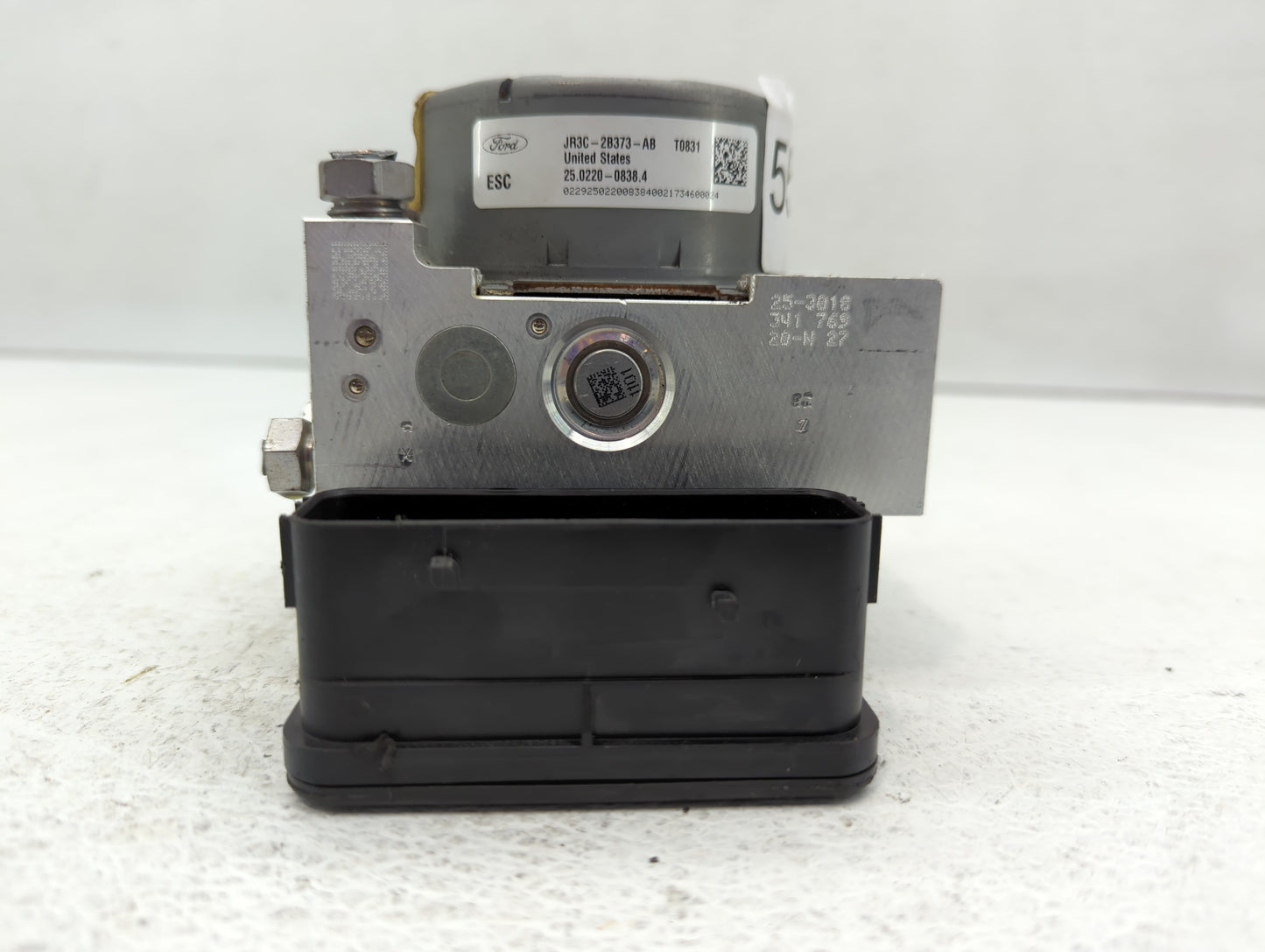 2018 Ford Mustang ABS Pump Control Module Replacement P/N:JR3C-2B373-AB Fits OEM Used Auto Parts - Oemusedautoparts1.com