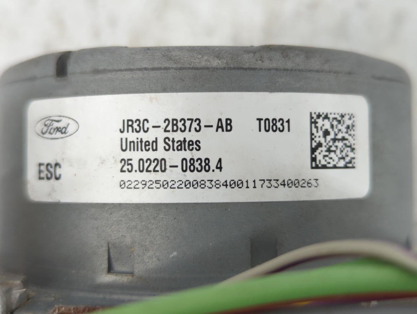 2018 Ford Mustang ABS Pump Control Module Replacement P/N:JR3C-2B373-AB Fits OEM Used Auto Parts - Oemusedautoparts1.com