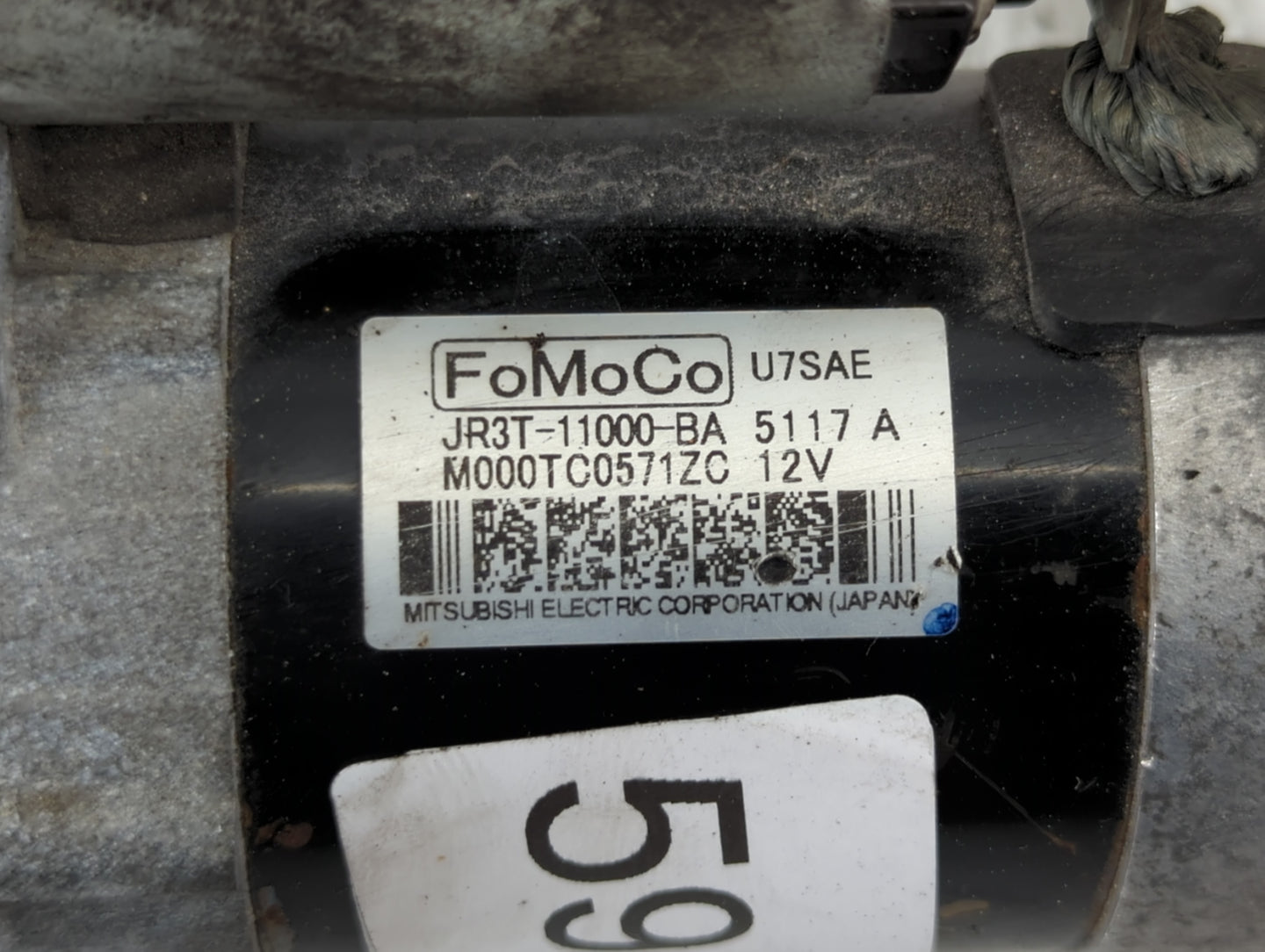 2018-2022 Ford Mustang Car Starter Motor Solenoid OEM P/N:JR3T-11000-BA Fits Fits 2018 2019 2020 2021 2022 OEM Used Auto Par
