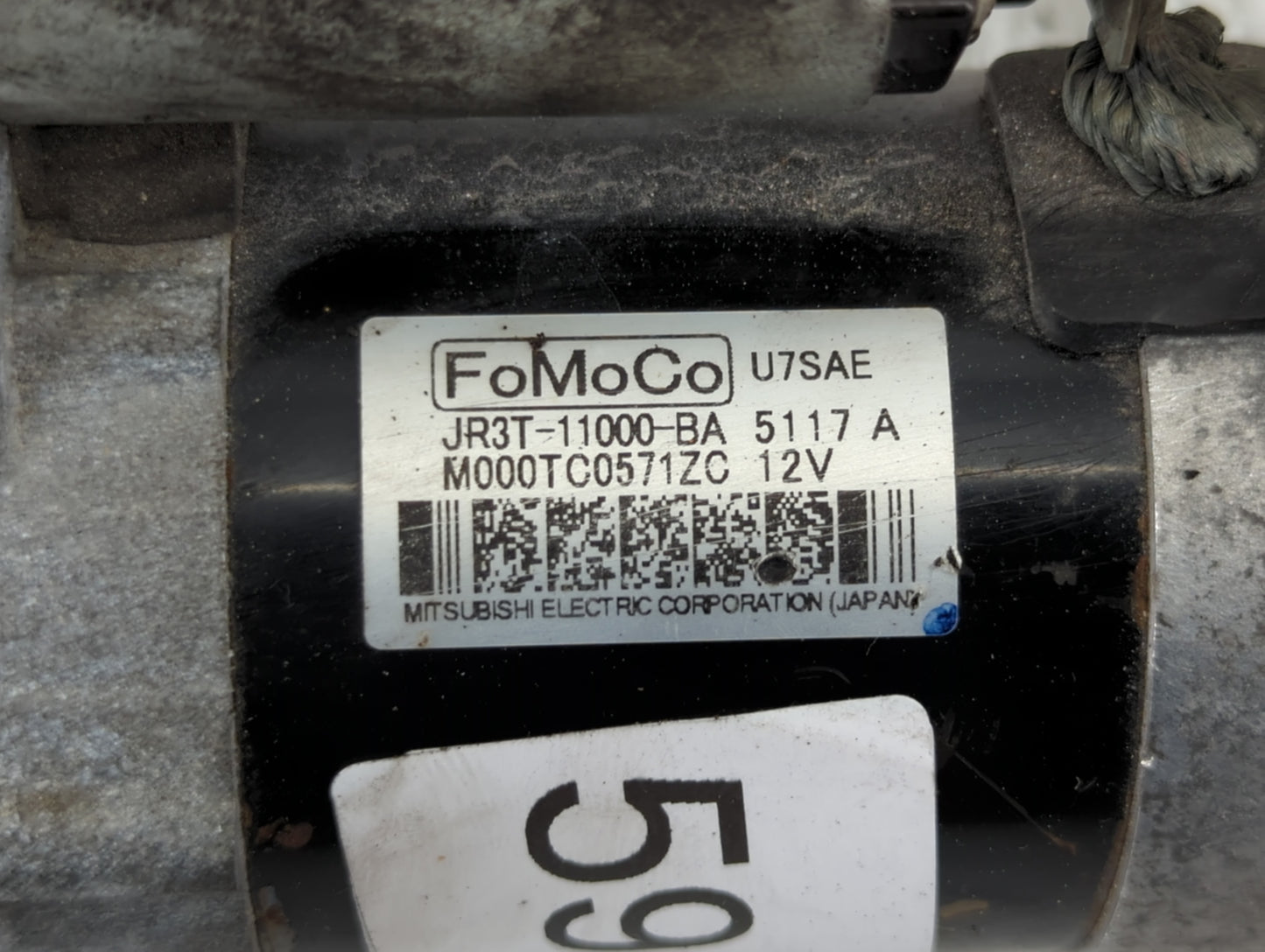 2018-2022 Ford Mustang Car Starter Motor Solenoid OEM P/N:JR3T-11000-BA Fits Fits 2018 2019 2020 2021 2022 OEM Used Auto Par