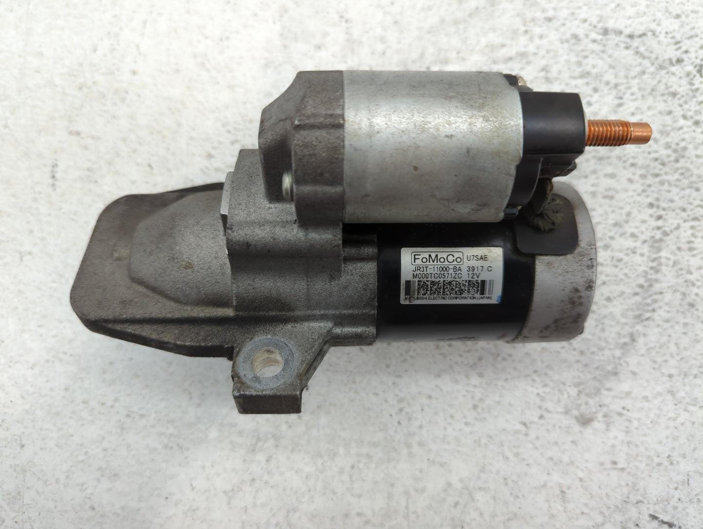 2018-2022 Ford Mustang Car Starter Motor Solenoid OEM P/N:3917 C JR3T-11000-BA Fits Fits 2018 2019 2020 2021 2022 OEM Used A