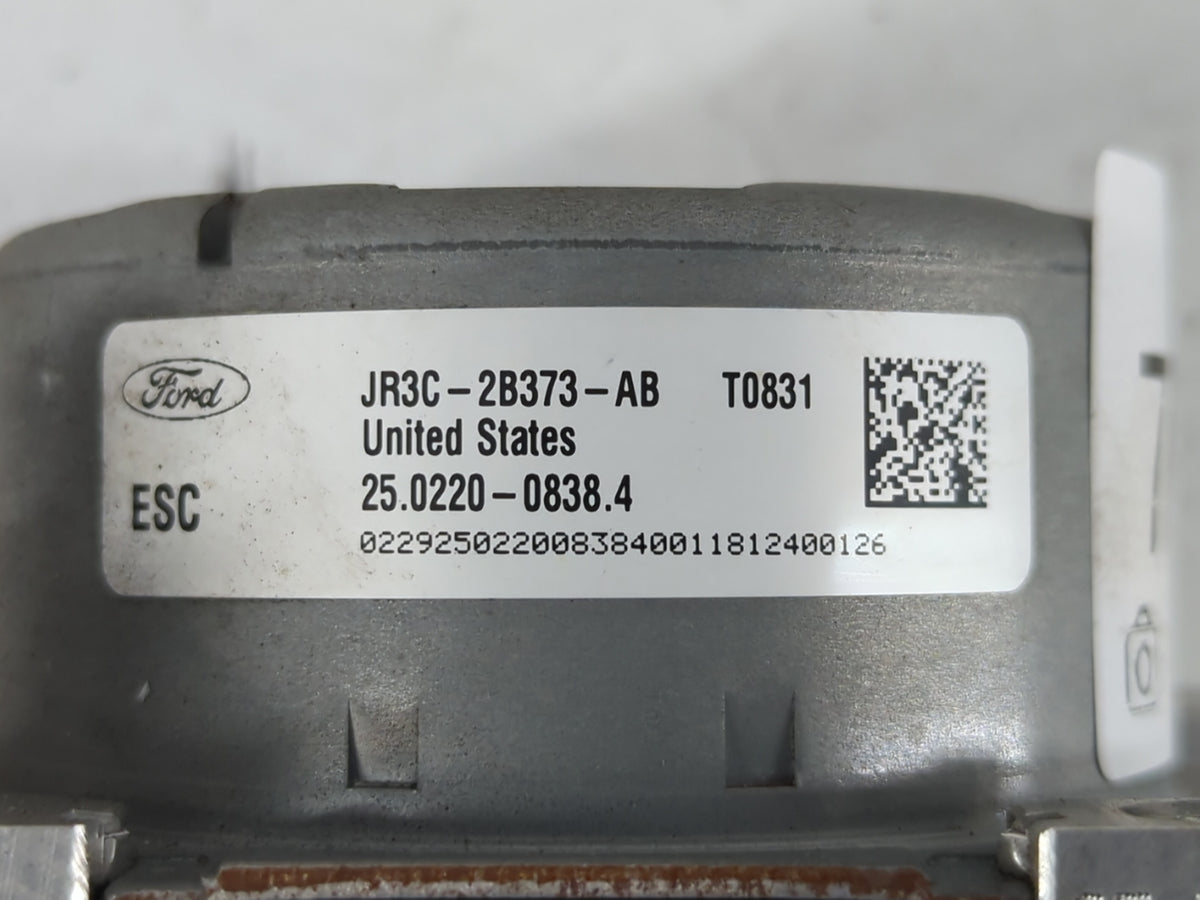 2018 Ford Mustang Anti-Lock Brake ABS Pump Module Actuator OEM P/N:JR3C-2B373-AB Fits OEM Used Auto Parts - Oemusedautoparts