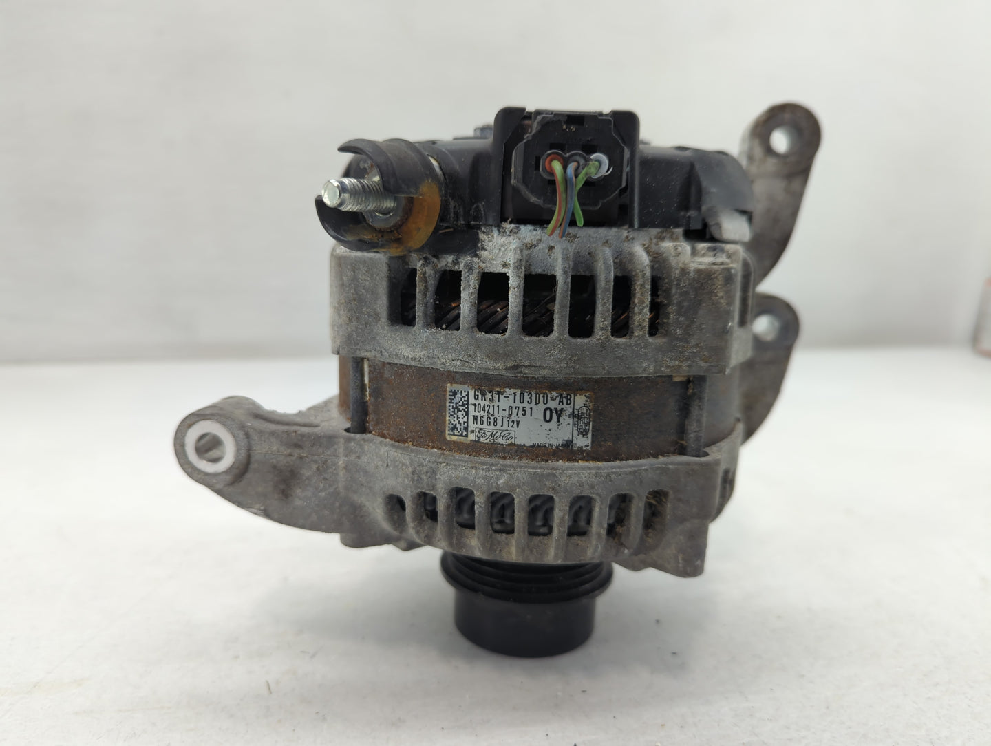 2016-2022 Ford Mustang Alternator Replacement Generator Charging Assembly Engine OEM P/N:104211-0751 Fits OEM Used Auto Part