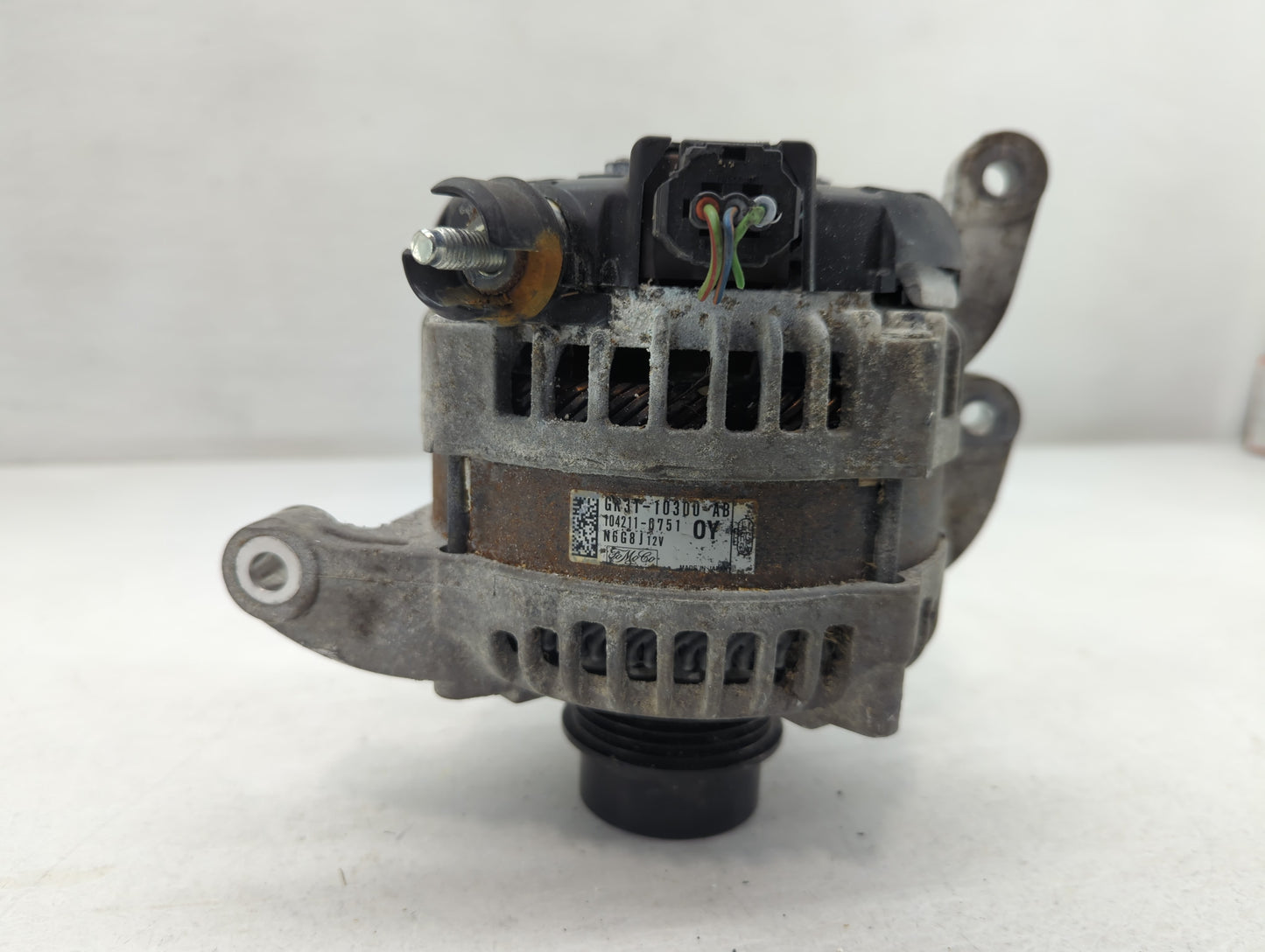 2016-2022 Ford Mustang Alternator Replacement Generator Charging Assembly Engine OEM P/N:104211-0751 Fits OEM Used Auto Part