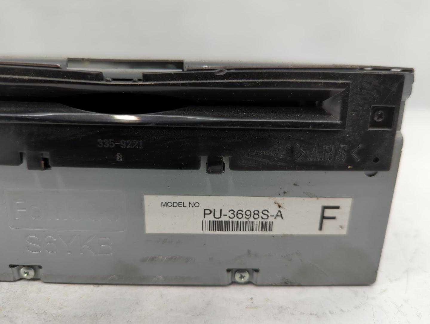 2018 Ford Mustang Radio AM FM Cd Player Receiver Replacement P/N:JR3T-19C107-JA Fits OEM Used Auto Parts - Oemusedautoparts1