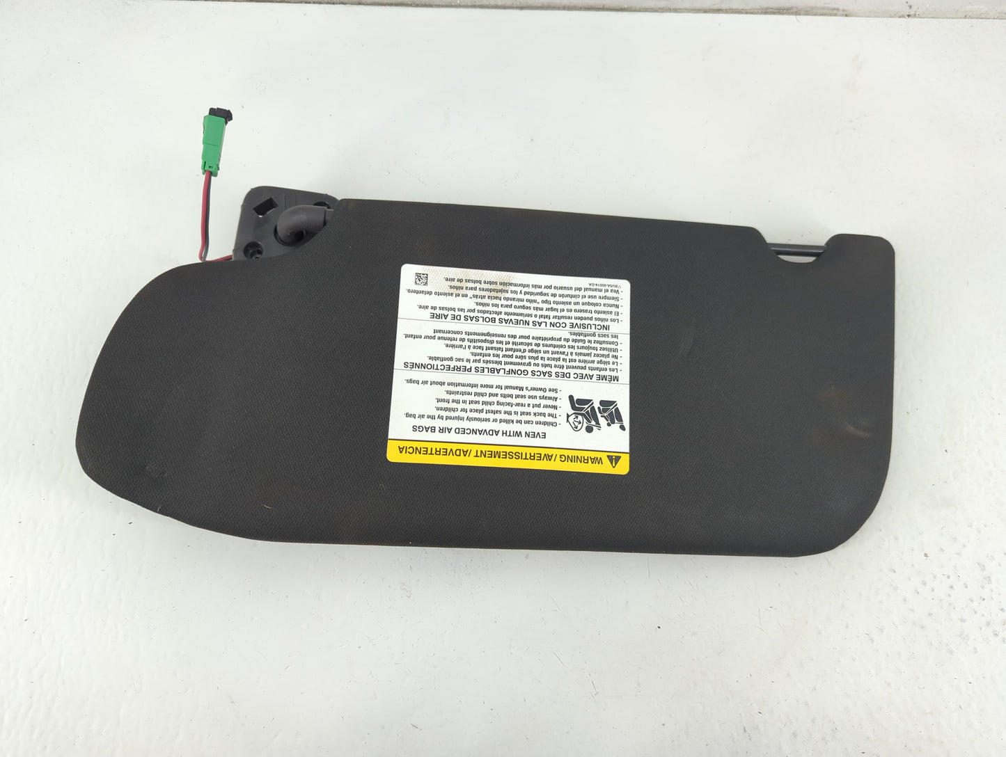 2013-2019 Ford Taurus Sun Visor Shade Replacement Passenger Right Mirror Fits OEM Used Auto Parts - Oemusedautoparts1.com