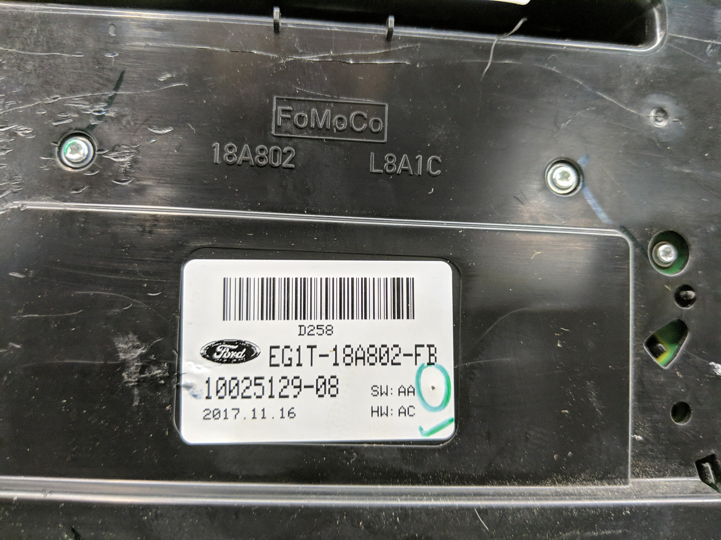 2014-2019 Ford Taurus Radio Control Panel - Oemusedautoparts1.com