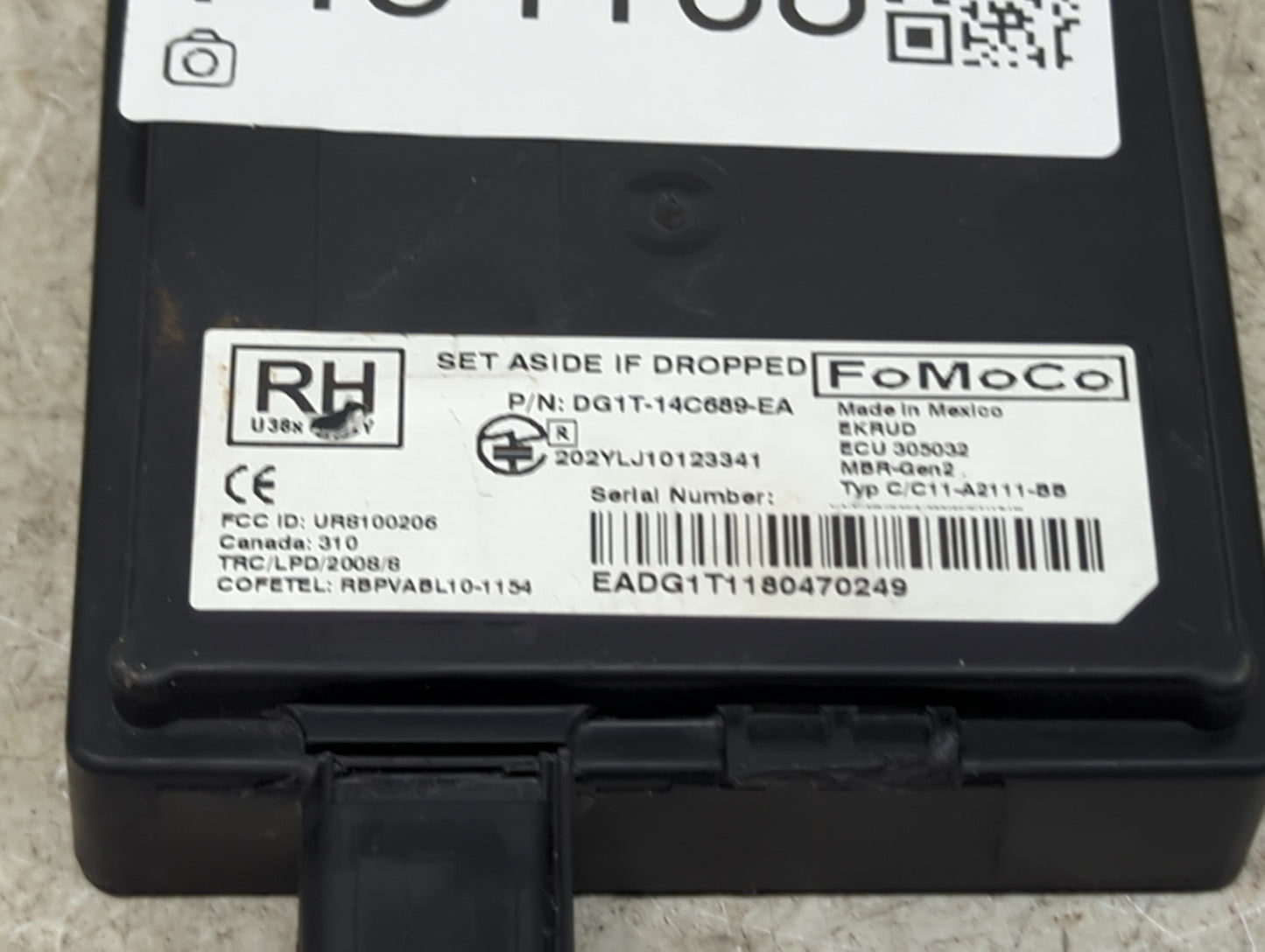 2013-2019 Ford Taurus Backup Camera Or Backup Sensor - Oemusedautoparts1.com