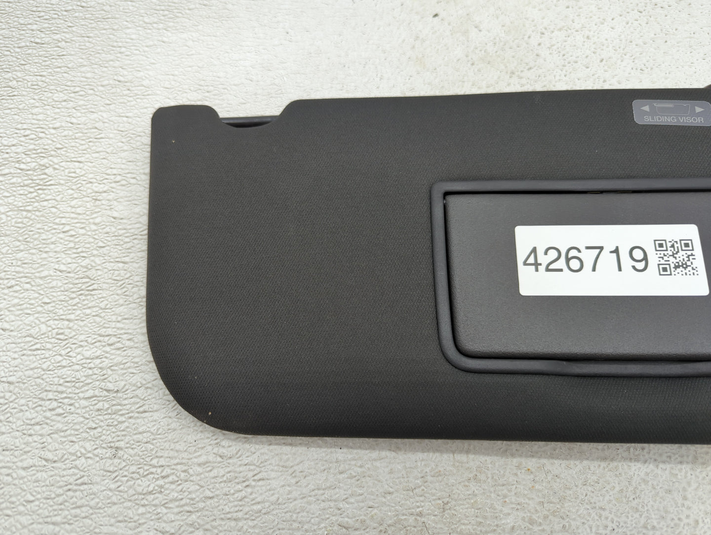 2013-2019 Ford Taurus Sun Visor Shade Replacement Passenger Right Mirror Fits OEM Used Auto Parts - Oemusedautoparts1.com