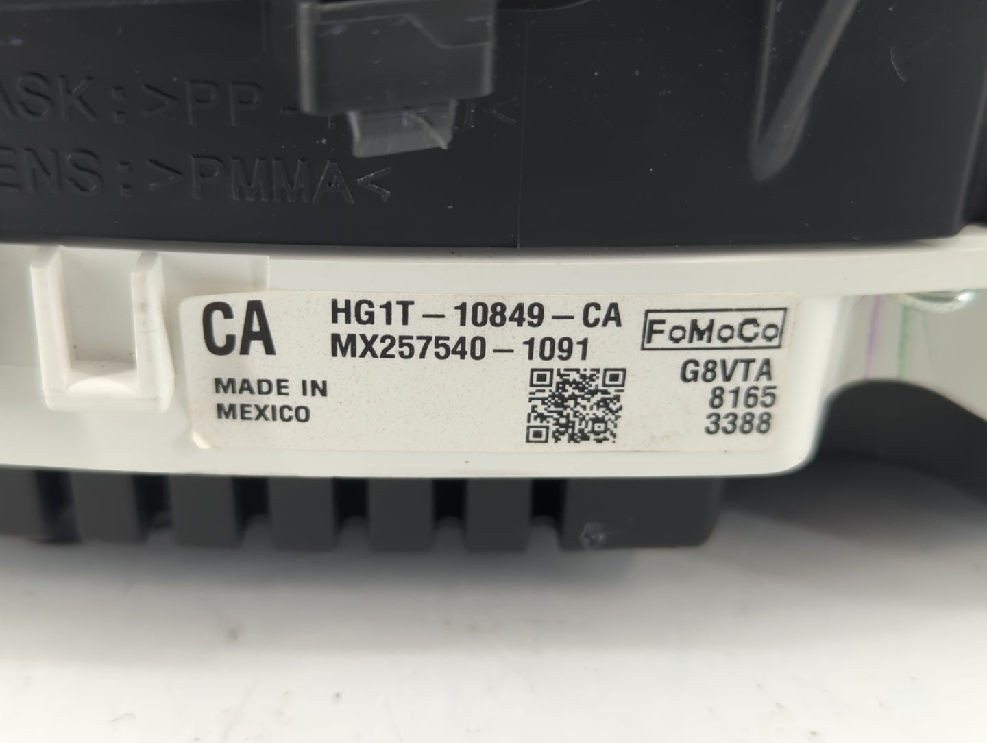 2017-2019 Ford Taurus Instrument Cluster Speedometer Gauges P/N:HG1T-10849-CA Fits Fits 2017 2018 2019 OEM Used Auto Parts -