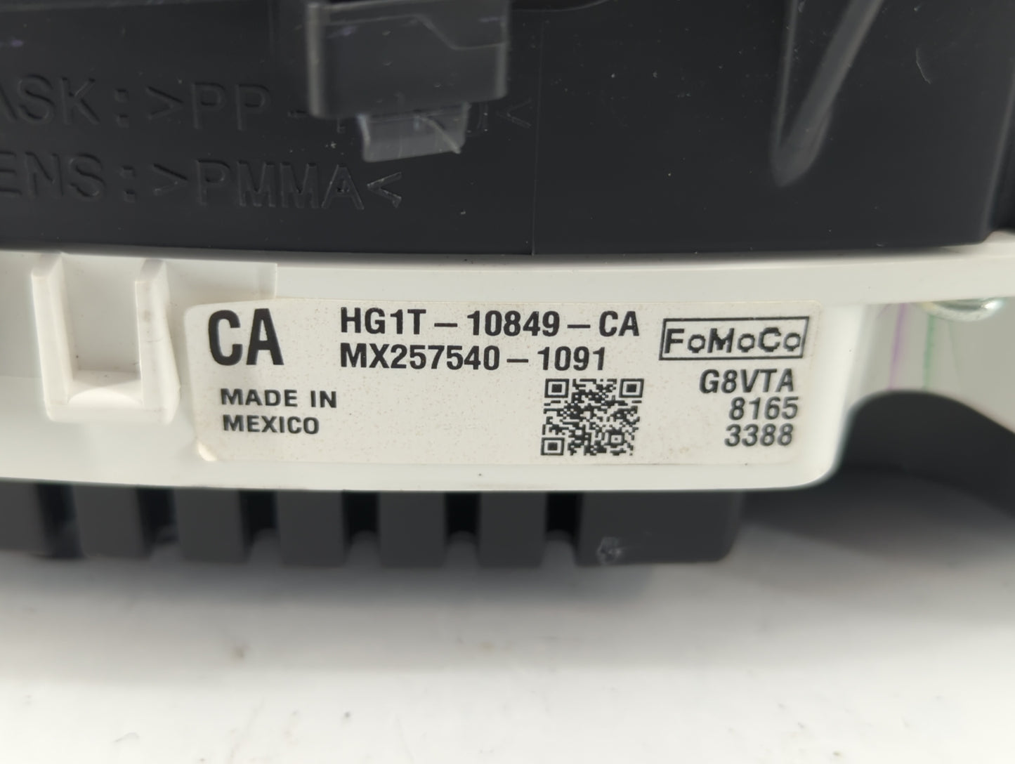 2017-2019 Ford Taurus Instrument Cluster Speedometer Gauges P/N:HG1T-10849-CA Fits Fits 2017 2018 2019 OEM Used Auto Parts -
