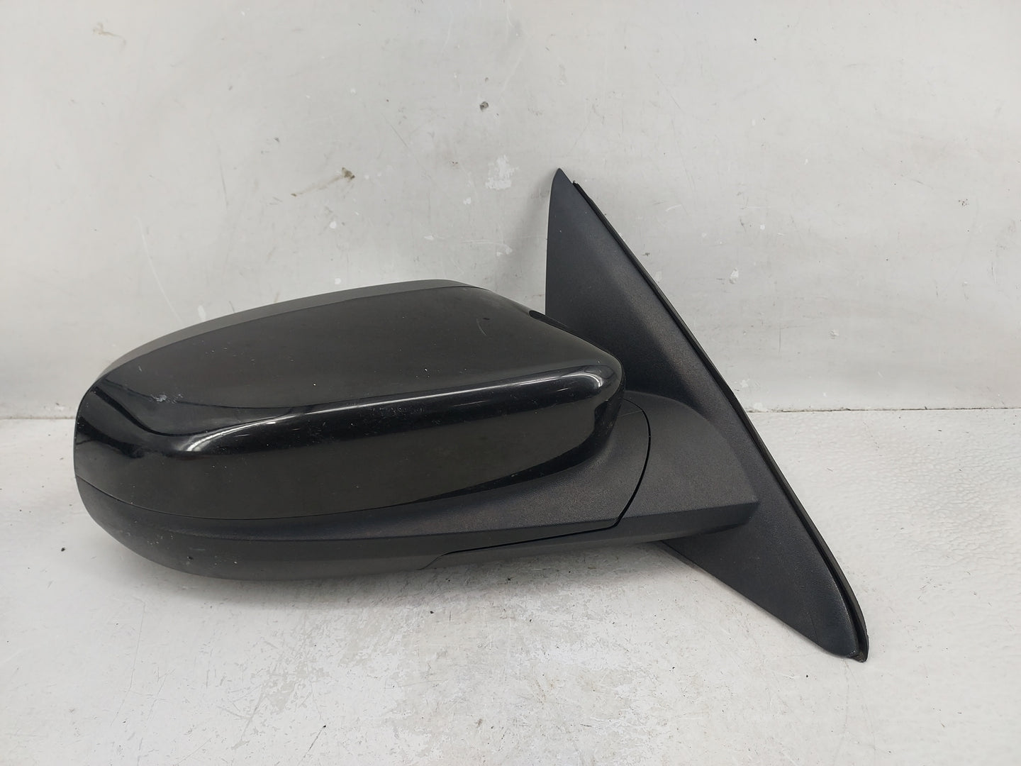 2013-2019 Ford Taurus Passenger Right Side View Manual Door Mirror Black - Oemusedautoparts1.com