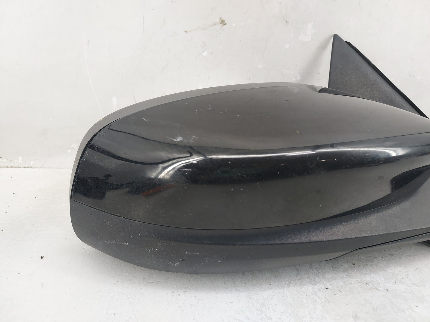 2013-2019 Ford Taurus Passenger Right Side View Manual Door Mirror Black - Oemusedautoparts1.com