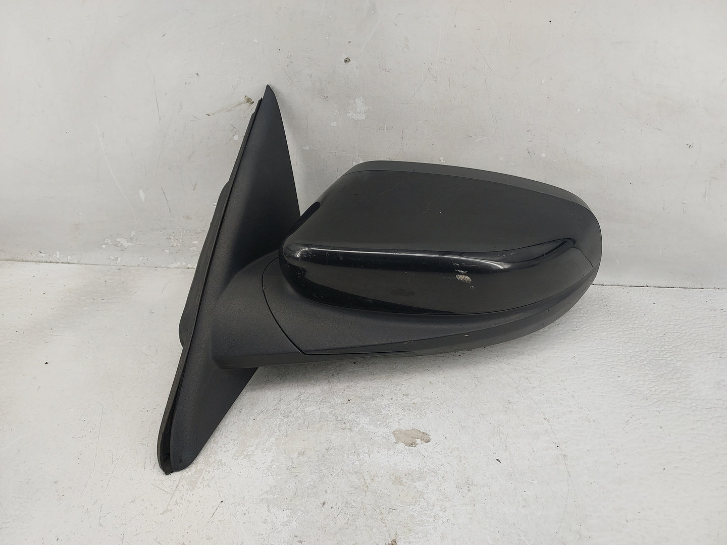 2013-2019 Ford Taurus Driver Left Side View Manual Door Mirror Black - Oemusedautoparts1.com