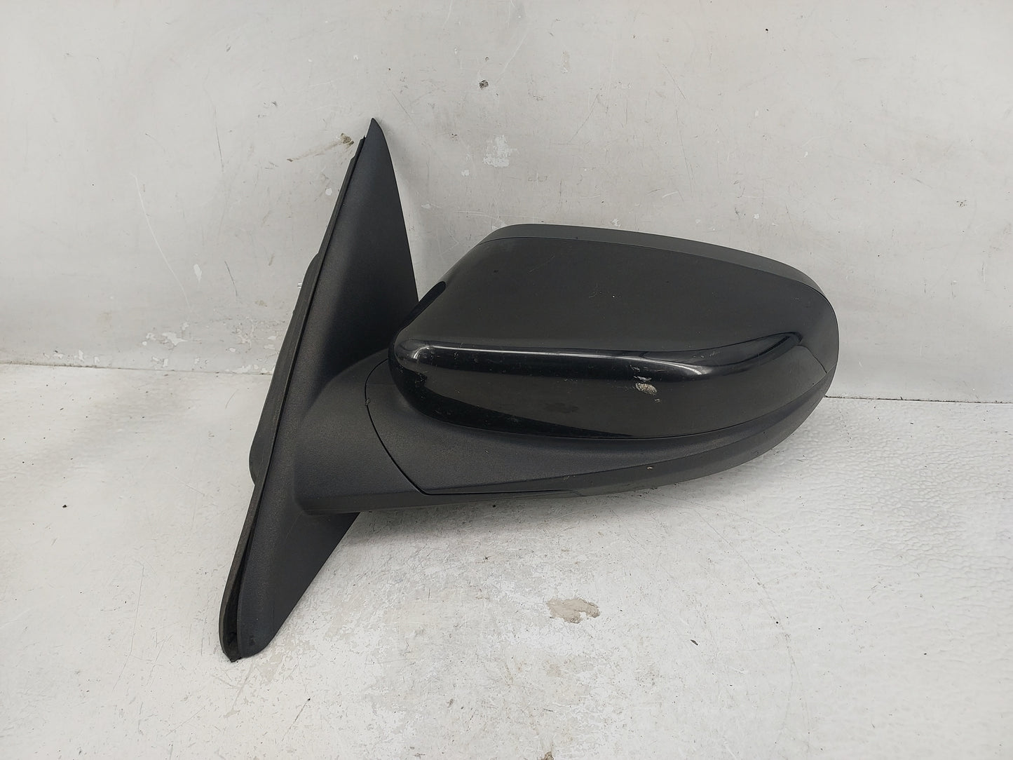 2013-2019 Ford Taurus Driver Left Side View Manual Door Mirror Black - Oemusedautoparts1.com