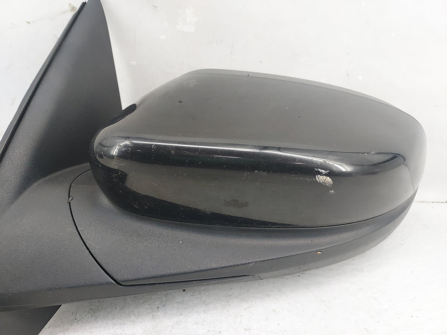 2013-2019 Ford Taurus Driver Left Side View Manual Door Mirror Black - Oemusedautoparts1.com