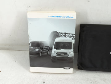 2018 Ford Transit Owners Manual Book Guide P/N:JK3J 19A321 AA OEM Used Auto Parts