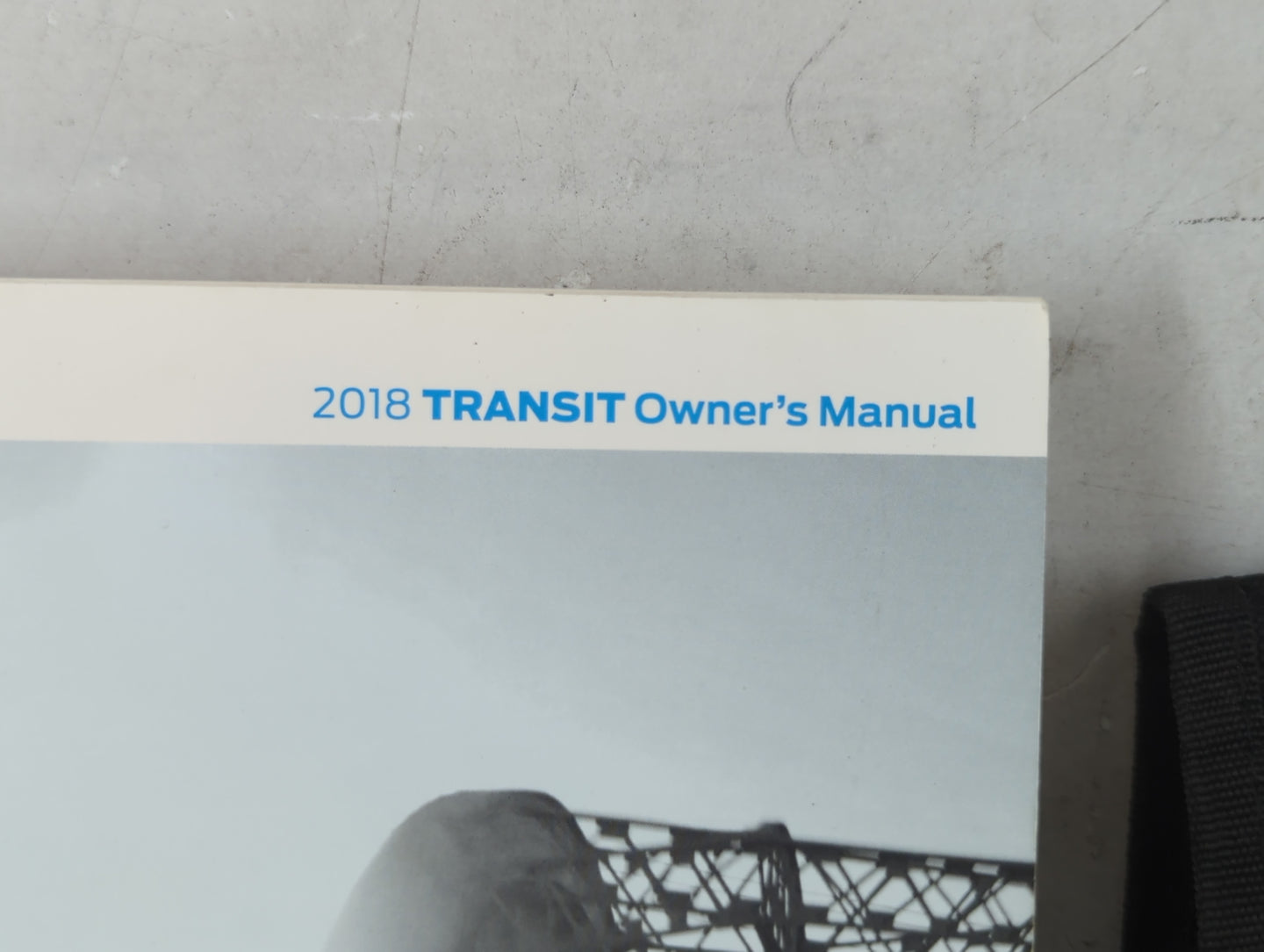 2018 Ford Transit Owners Manual Book Guide P/N:JK3J 19A321 AA OEM Used Auto Parts - Oemusedautoparts1.com
