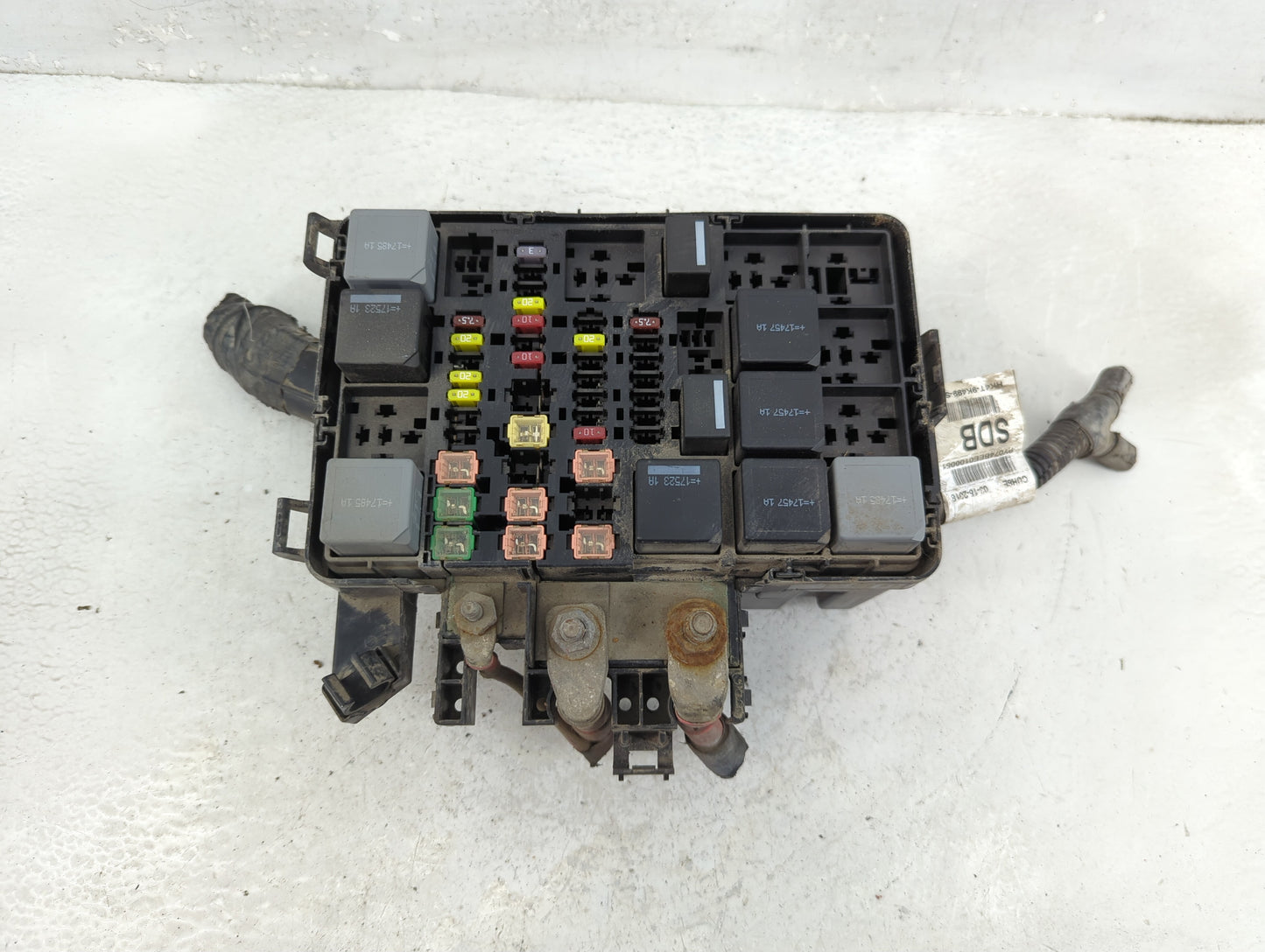 2017-2019 Ford Transit-150 Fusebox Fuse Box Panel Relay Module P/N:7171-3371-30 Fits Fits 2017 2018 2019 OEM Used Auto Parts