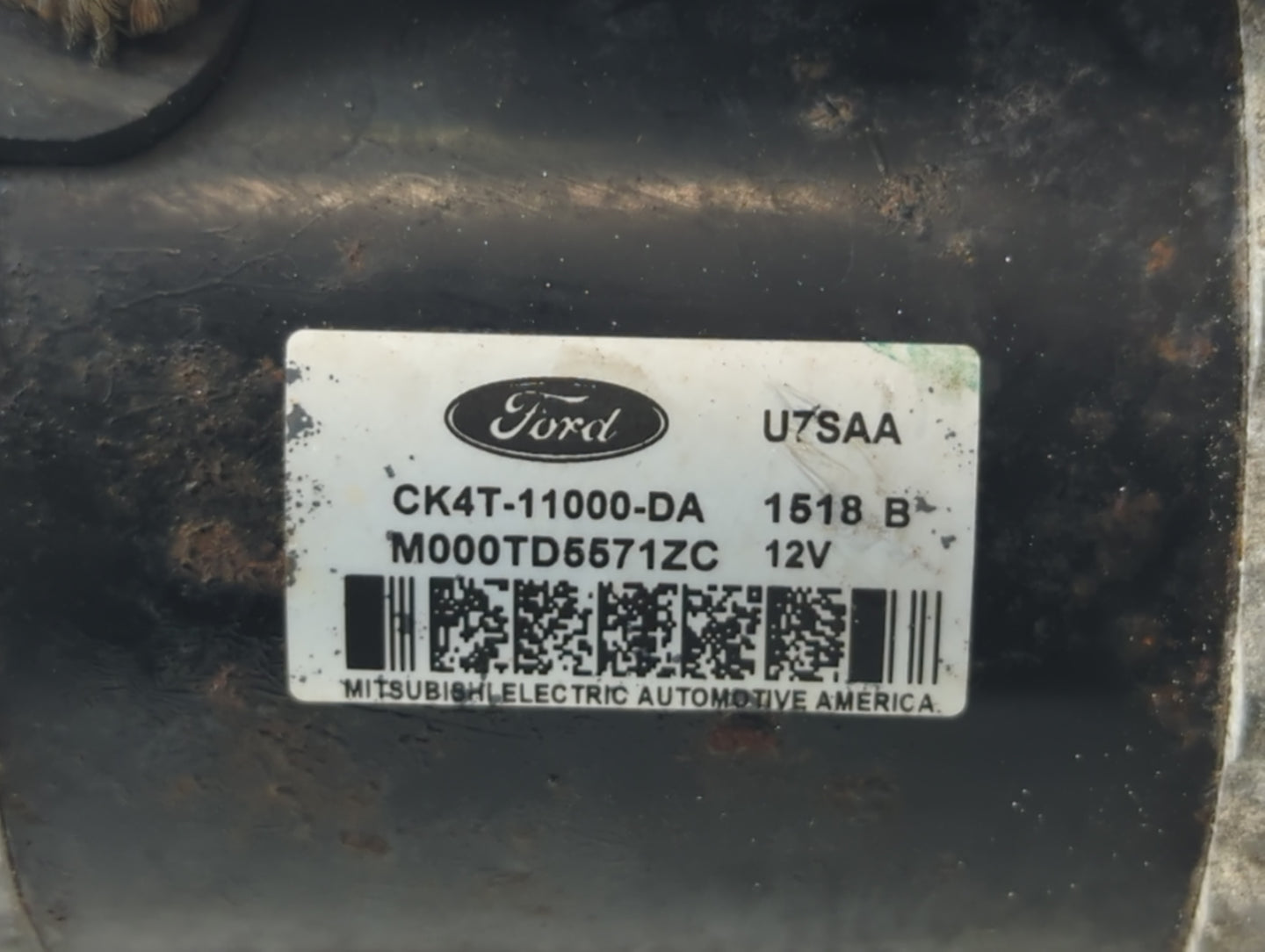 2015-2020 Ford Transit-150 Car Starter Motor Solenoid OEM P/N:M000TD5571ZC CK4T-11000-DA Fits Fits 2015 2016 2017 2018 2019 