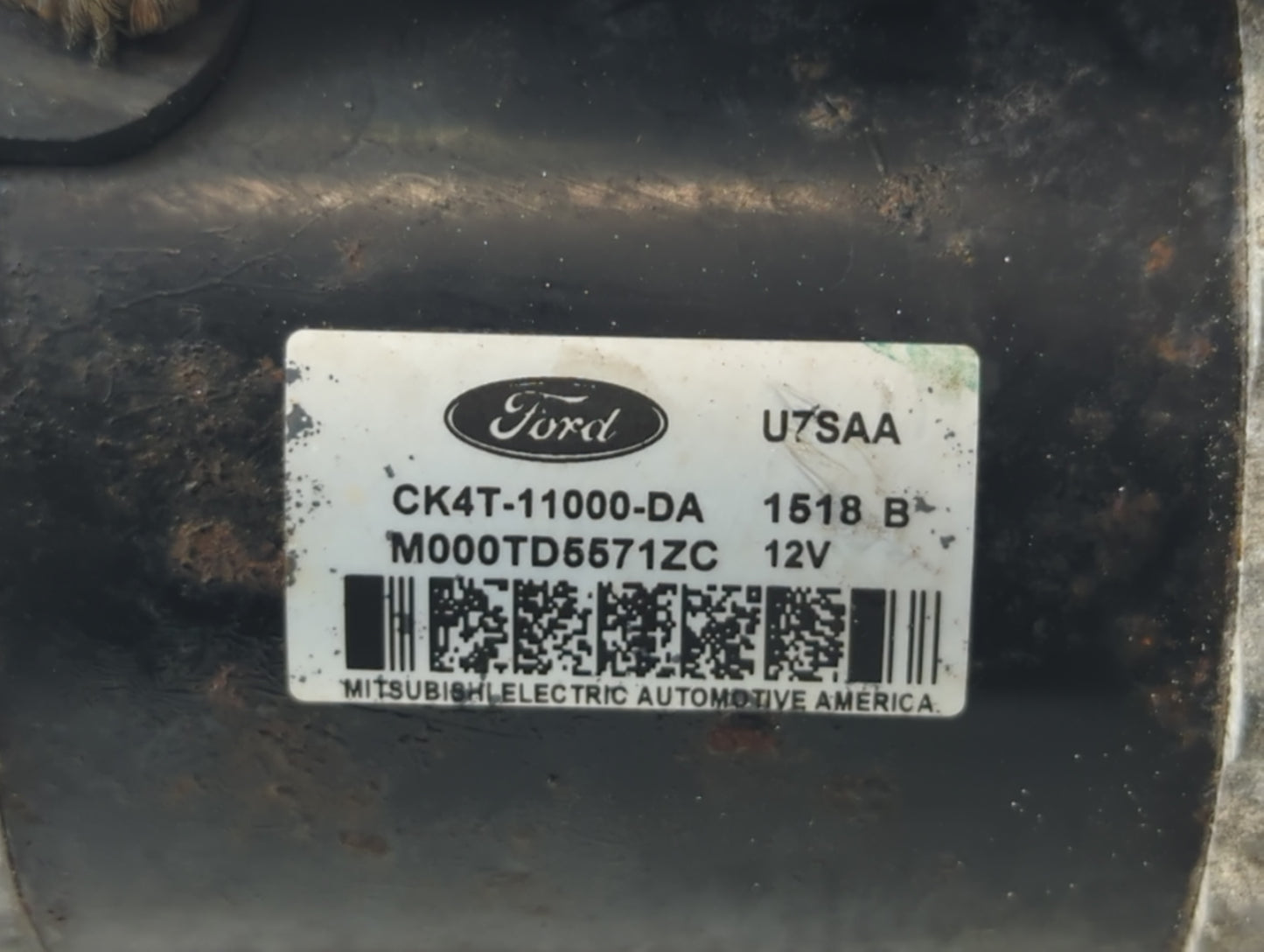 2015-2020 Ford Transit-150 Car Starter Motor Solenoid OEM P/N:M000TD5571ZC CK4T-11000-DA Fits Fits 2015 2016 2017 2018 2019 