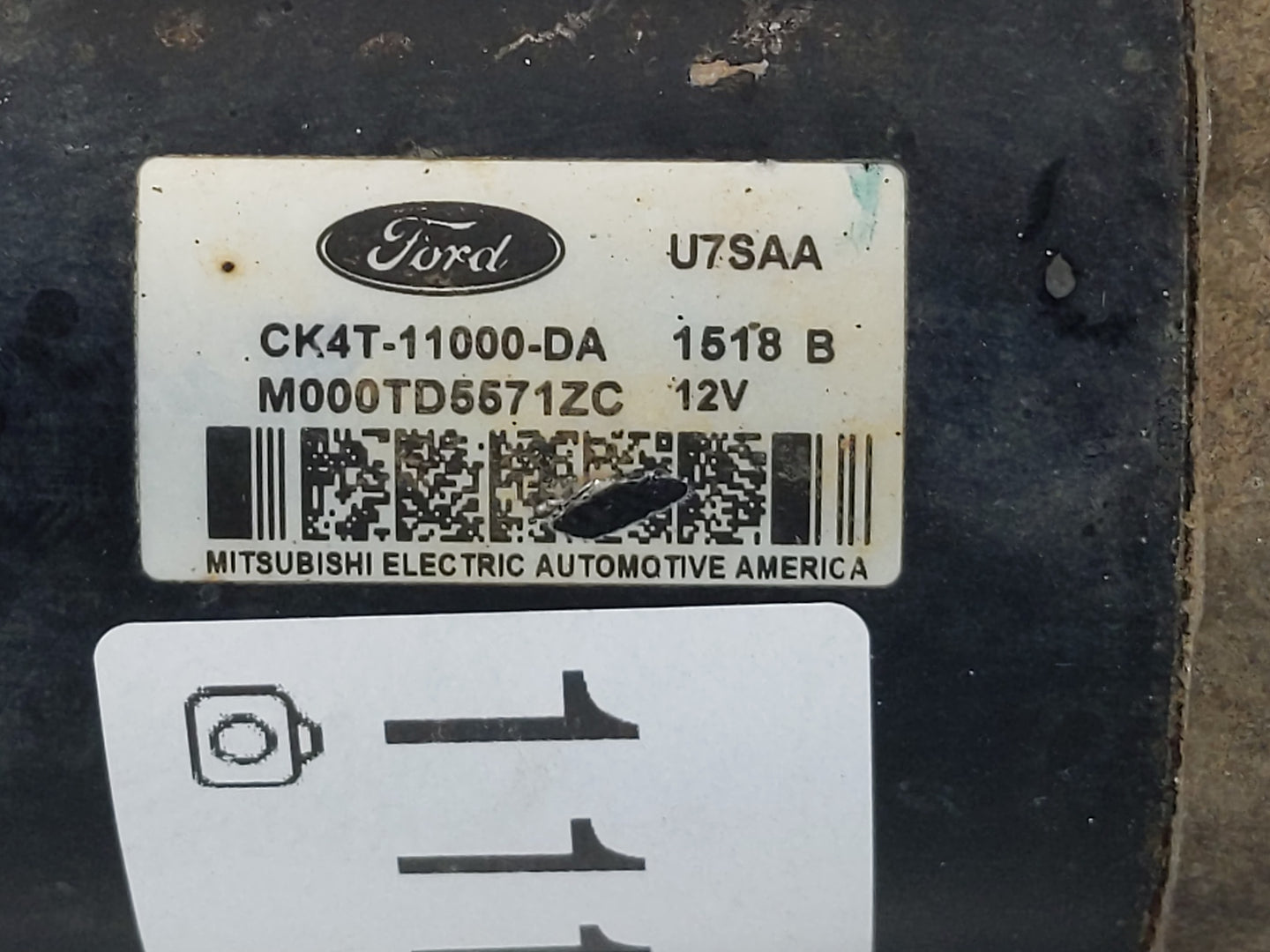 2015-2020 Ford Transit-250 Car Starter Motor Solenoid OEM P/N:CK4T-11000-DA Fits Fits 2015 2016 2017 2018 2019 2020 OEM Used