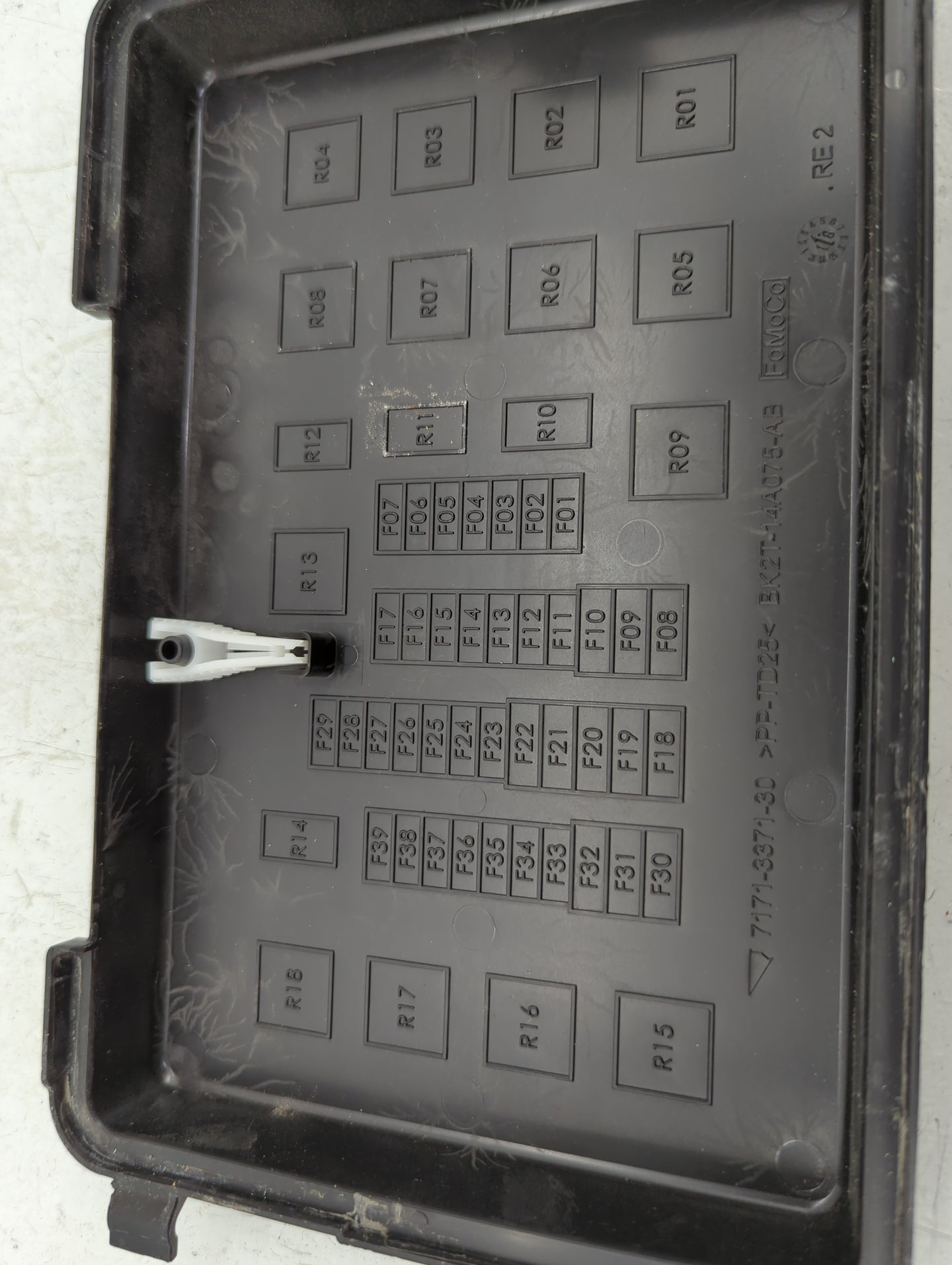 2017-2019 Ford Transit-250 Fusebox Fuse Box Panel Relay Module P/N:BK2T-14A175-AA Fits Fits 2017 2018 2019 OEM Used Auto Par