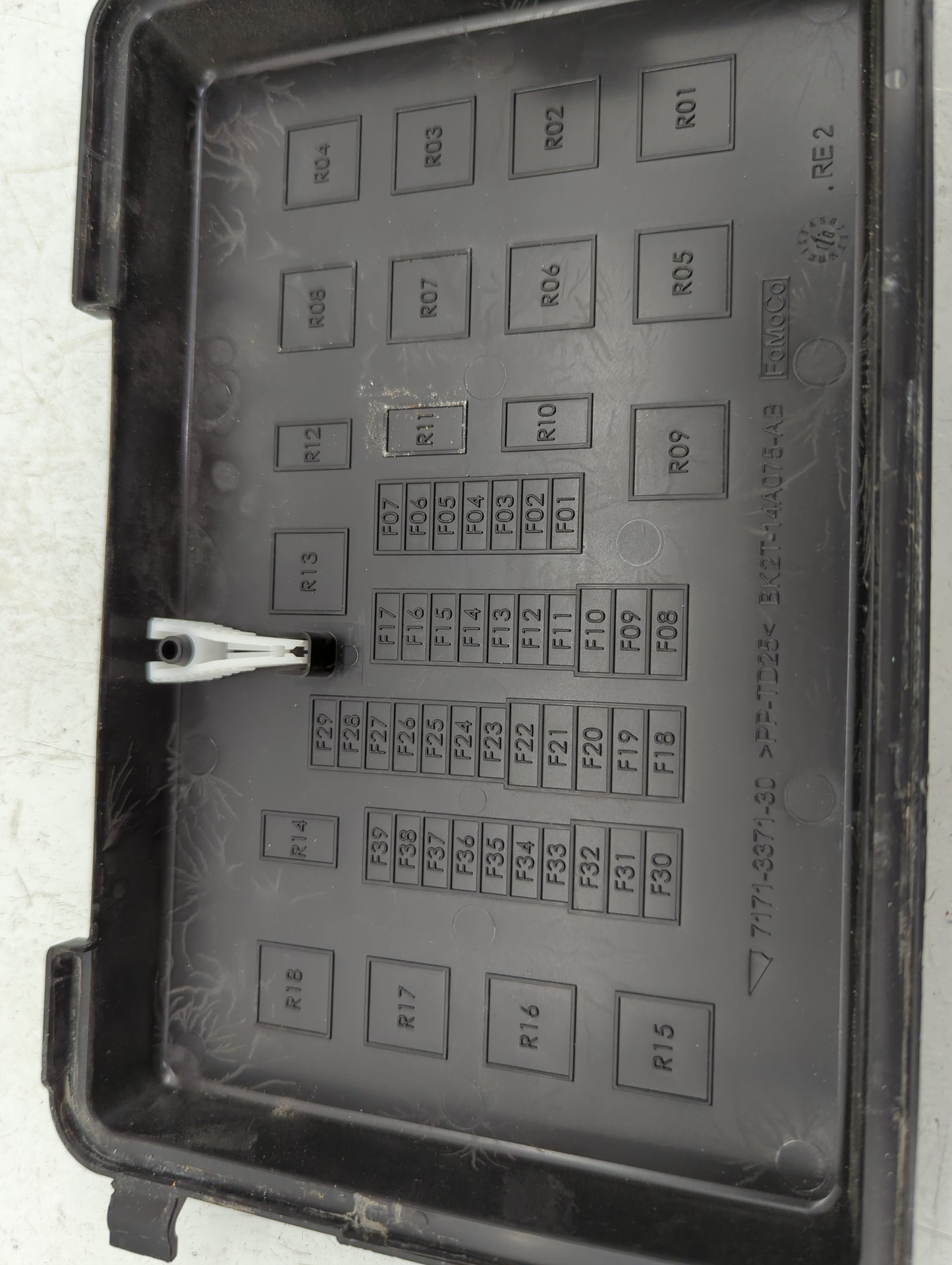 2017-2019 Ford Transit-250 Fusebox Fuse Box Panel Relay Module P/N:BK2T-14A175-AA Fits Fits 2017 2018 2019 OEM Used Auto Par