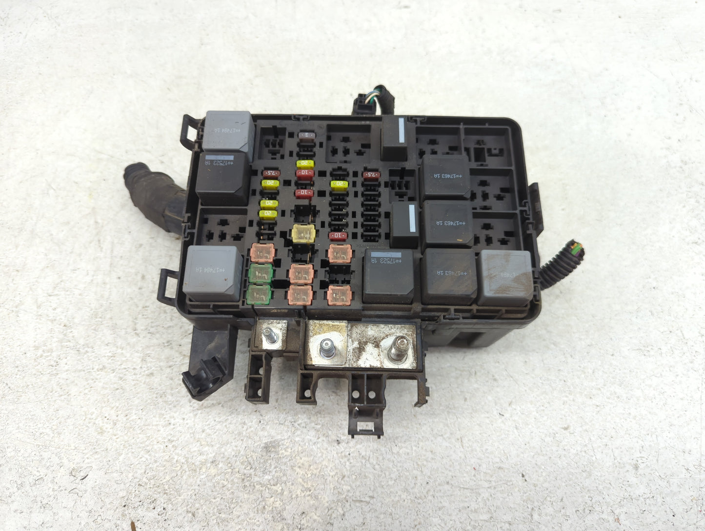 2017-2019 Ford Transit-250 Fusebox Fuse Box Panel Relay Module P/N:7254-7478-30 BK2T-14A175-AA Fits Fits 2017 2018 2019 OEM 