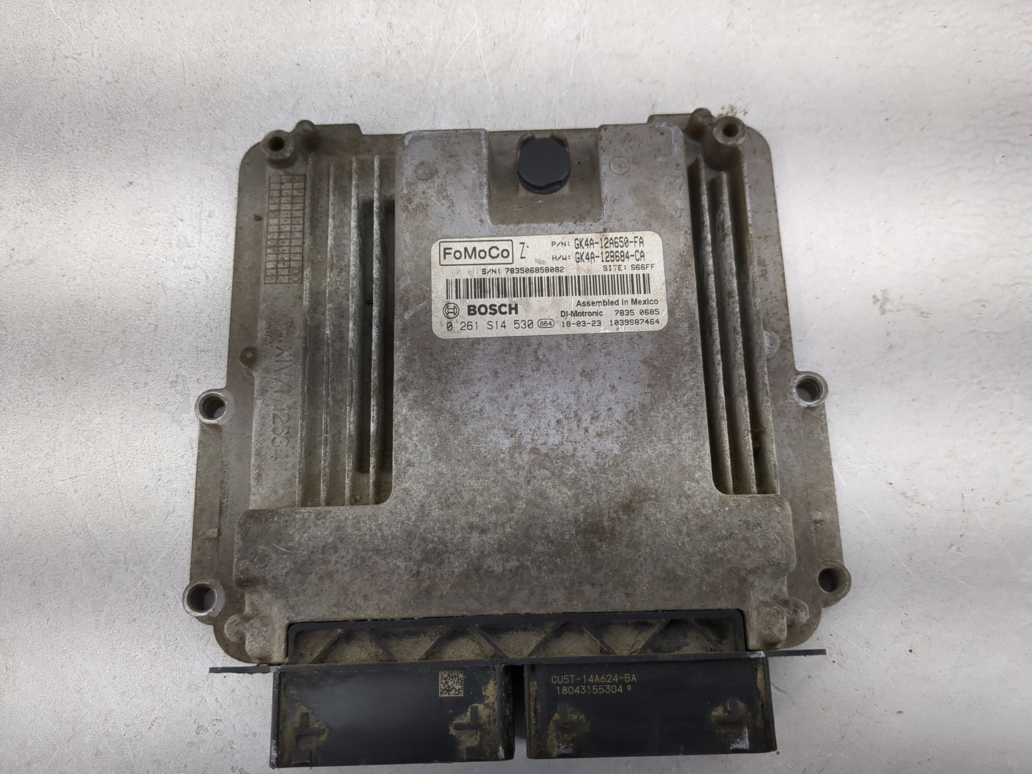 2016-2021 Ford Transit-250 PCM Engine Control Computer ECU ECM PCU OEM P/N:0 261 S14 530 Fits Fits 2016 2017 2018 2019 2020 