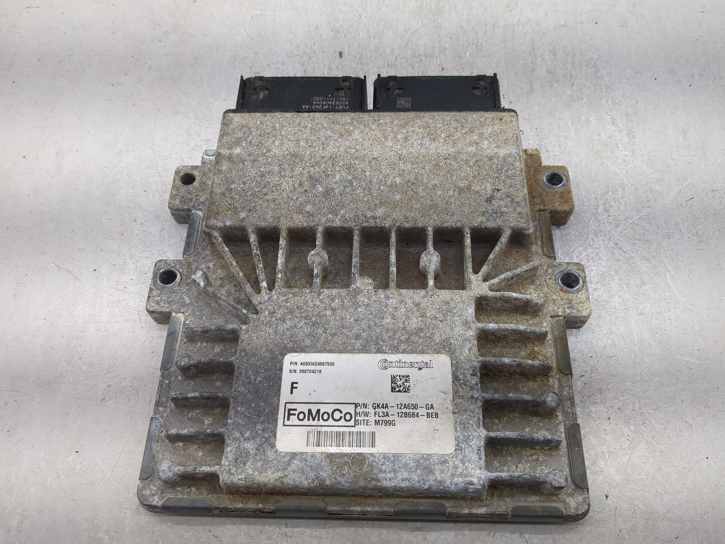 2016-2019 Ford Transit-250 PCM Engine Control Computer ECU ECM PCU OEM P/N:GK4A-12A650-GA A6SXW24567500 Fits OEM Used Auto P
